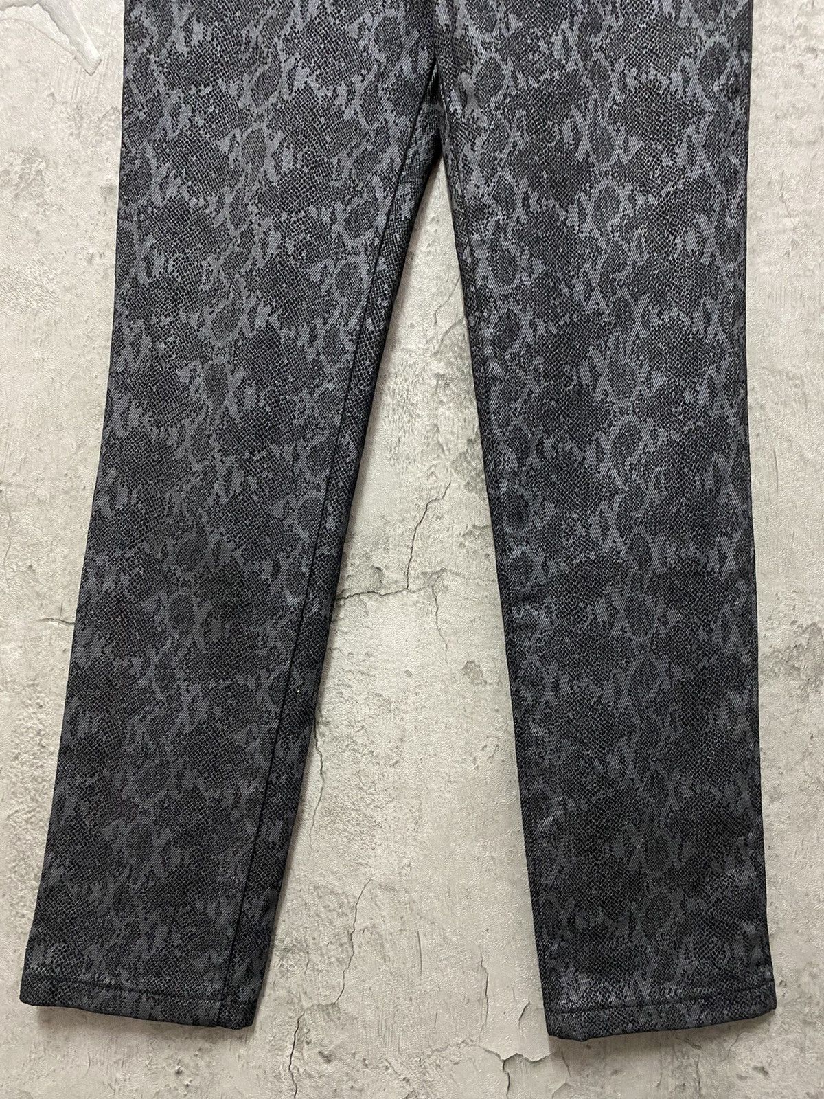 Designer × Japanese Brand Japan Brand Junk Culture Snake Skin Pants Size US 27 - 5 Thumbnail