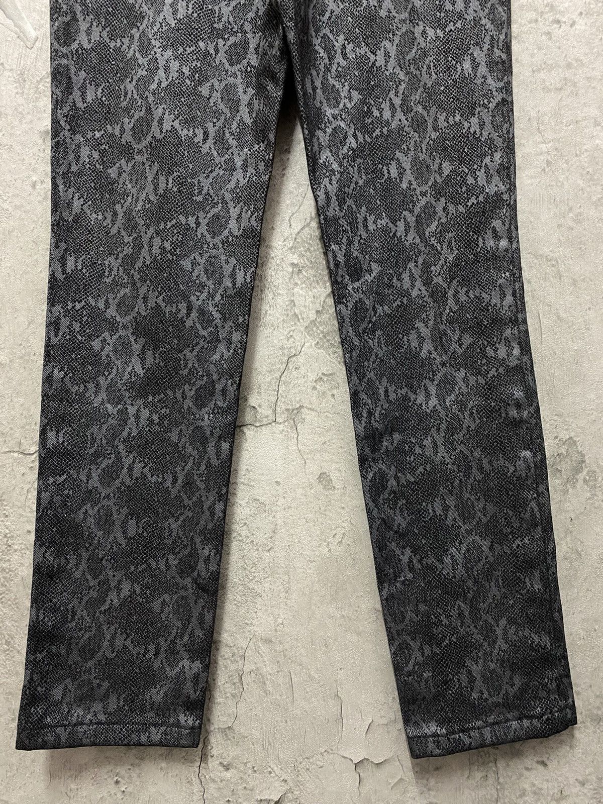 Designer × Japanese Brand Japan Brand Junk Culture Snake Skin Pants Size US 27 - 10 Thumbnail