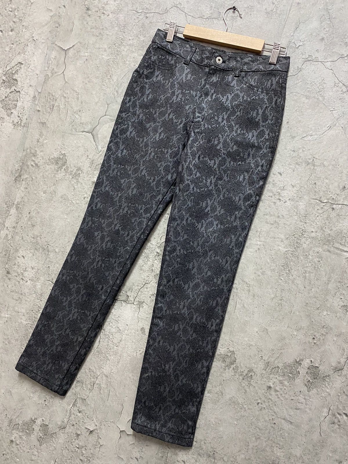 Designer × Japanese Brand Japan Brand Junk Culture Snake Skin Pants Size US 27 - 3 Thumbnail