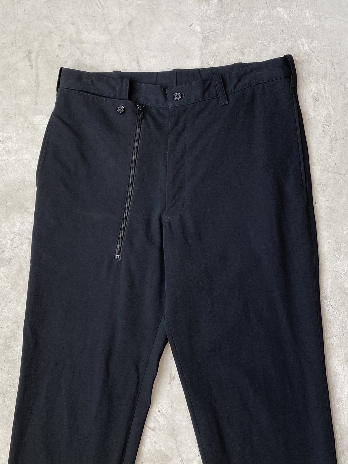 Yohji Yamamoto SS/09 Yohji Yamamoto Pour Homme Zip Trousers Size US 34 / EU 50 - 3 Thumbnail