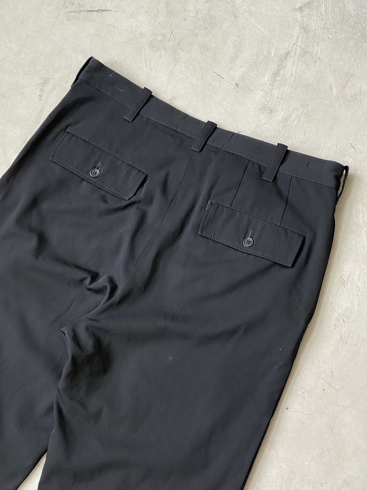 Yohji Yamamoto SS/09 Yohji Yamamoto Pour Homme Zip Trousers Size US 34 / EU 50 - 9 Thumbnail