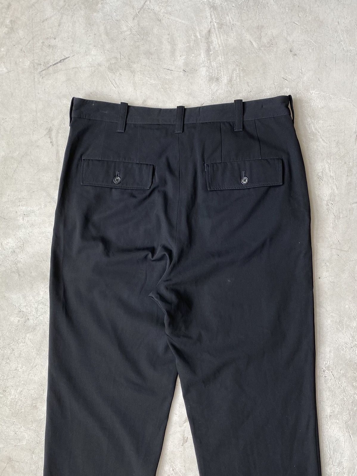 Yohji Yamamoto SS/09 Yohji Yamamoto Pour Homme Zip Trousers Size US 34 / EU 50 - 8 Thumbnail