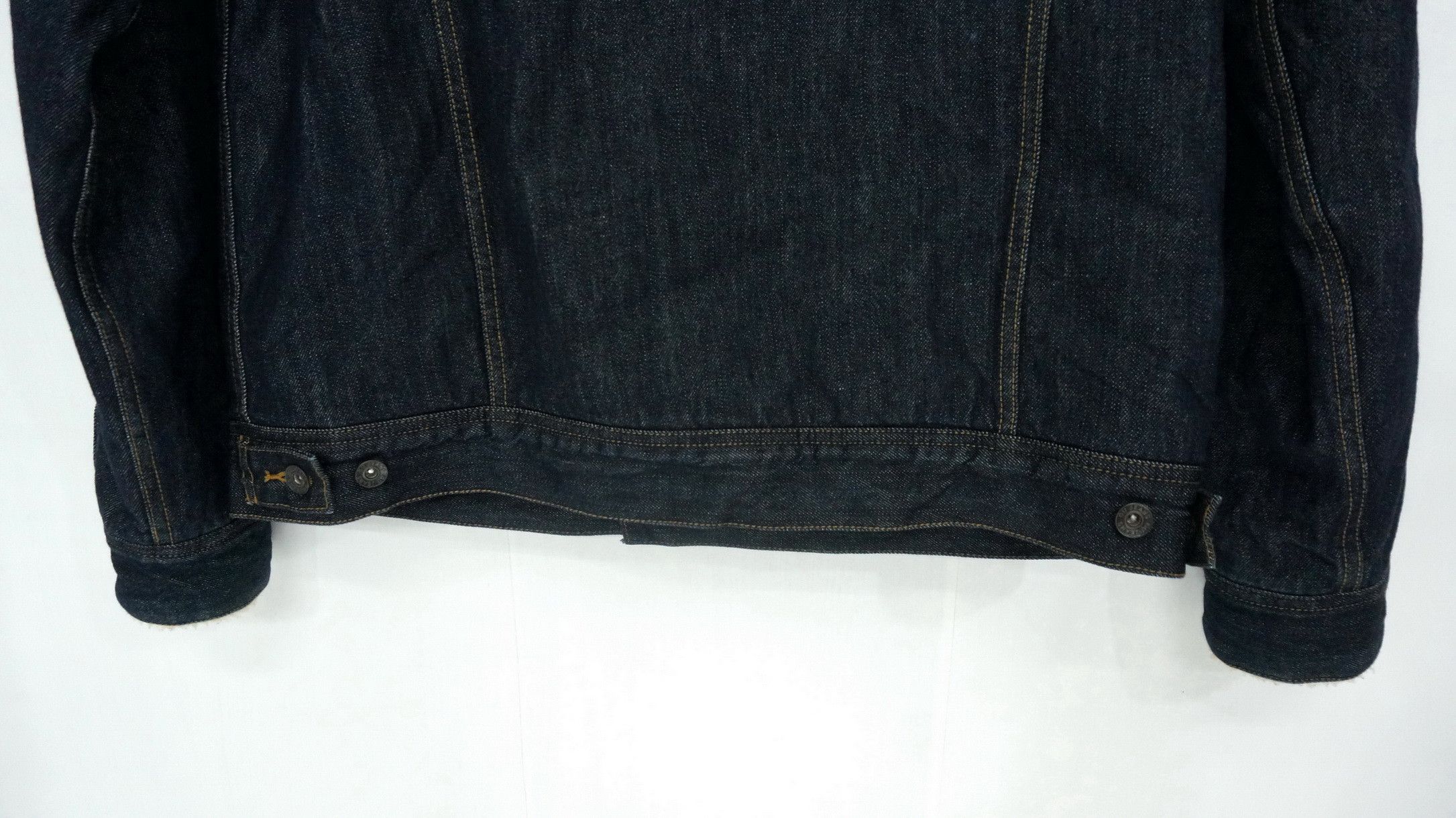 Japanese Brand 🔥🇯🇵 Japan GU Sherpa Indigo Denim Jacket Size US M / EU 48-50 / 2 - 8 Thumbnail