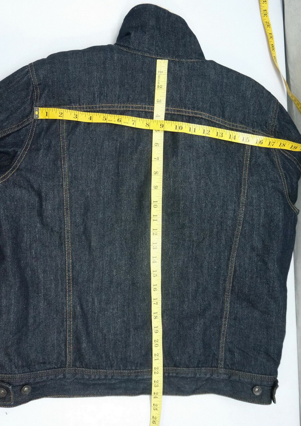 Japanese Brand 🔥🇯🇵 Japan GU Sherpa Indigo Denim Jacket Size US M / EU 48-50 / 2 - 10 Thumbnail