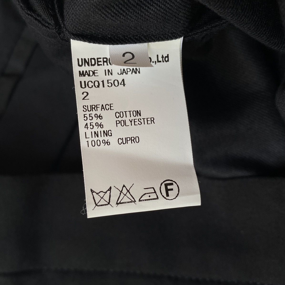 Undercover Undercover Black Front Studded Cropped Trousers Size US 30 / EU 46 - 4 Thumbnail