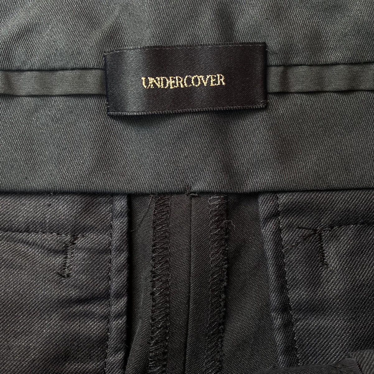 Undercover Undercover Black Front Studded Cropped Trousers Size US 30 / EU 46 - 5 Thumbnail