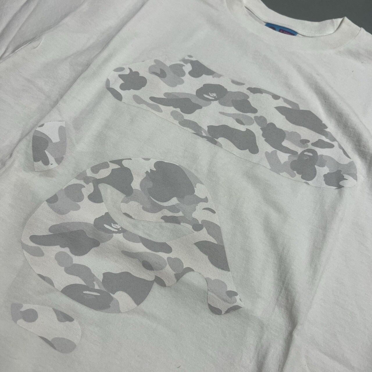 Bape Color Camo Ape Face Tee Size US L / EU 52-54 / 3 - 2 Thumbnail