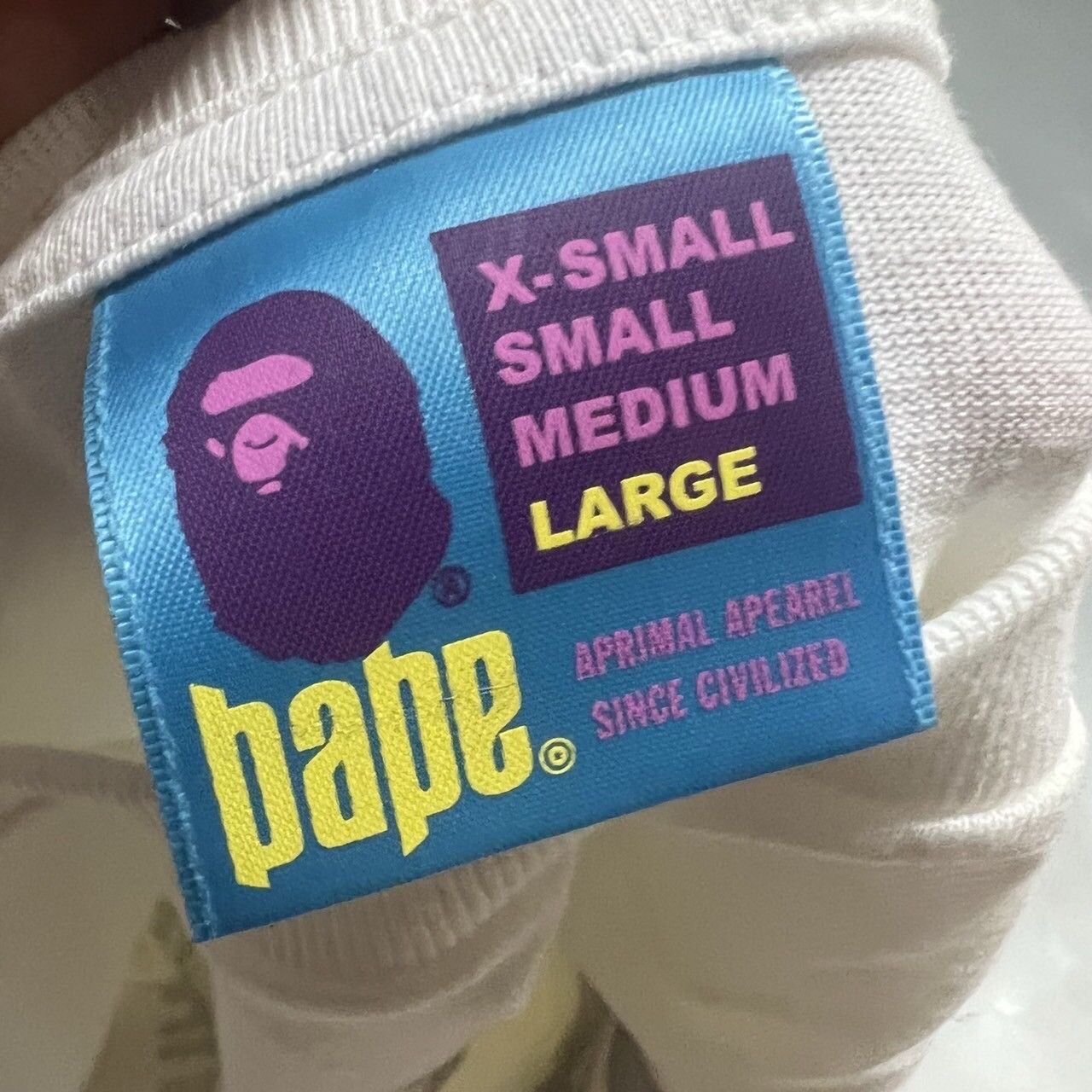 Bape Color Camo Ape Face Tee Size US L / EU 52-54 / 3 - 4 Thumbnail