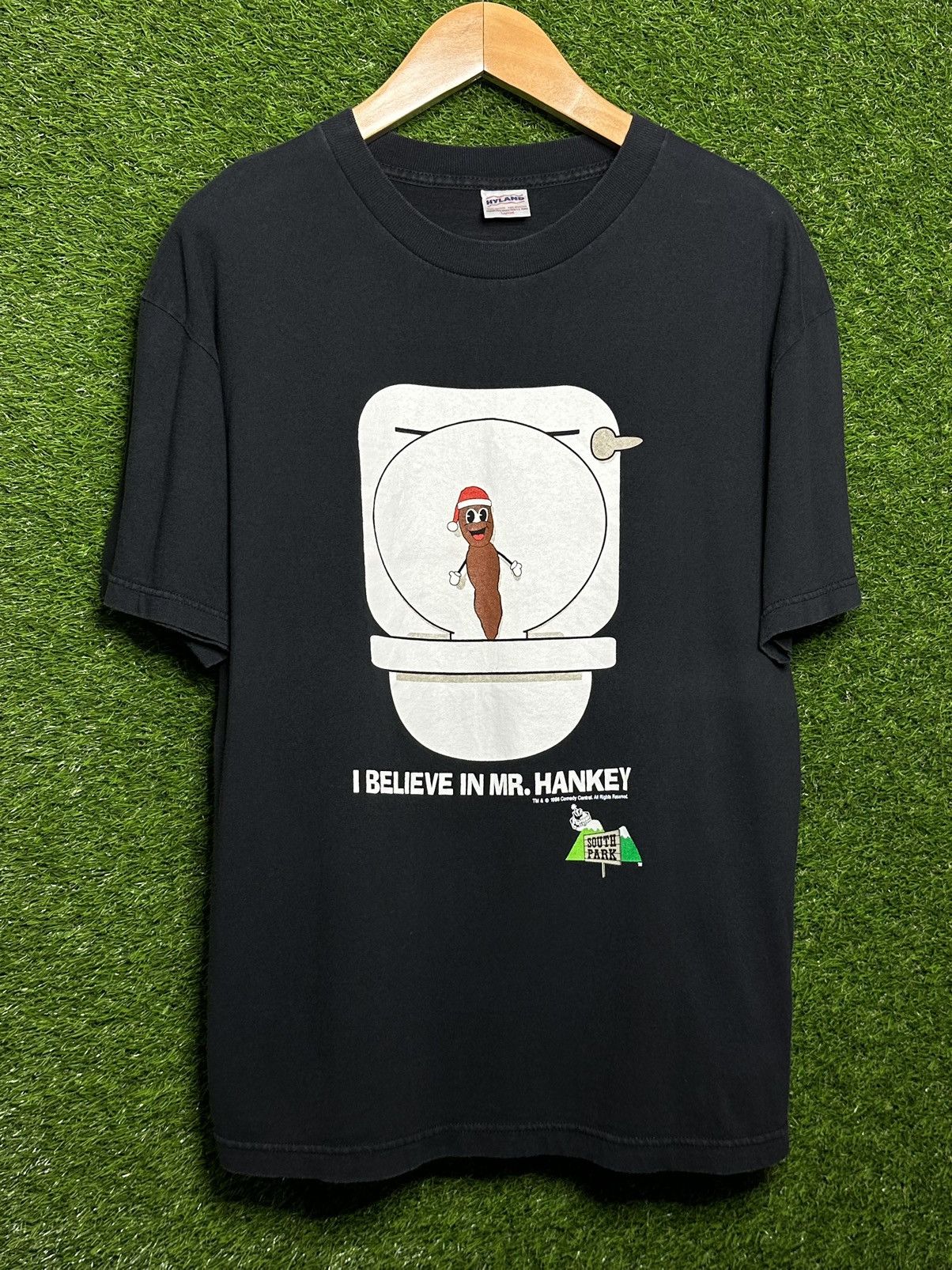 🚨Vintage South Park I Believe In Mr. Hankey 1998 T-Shirt