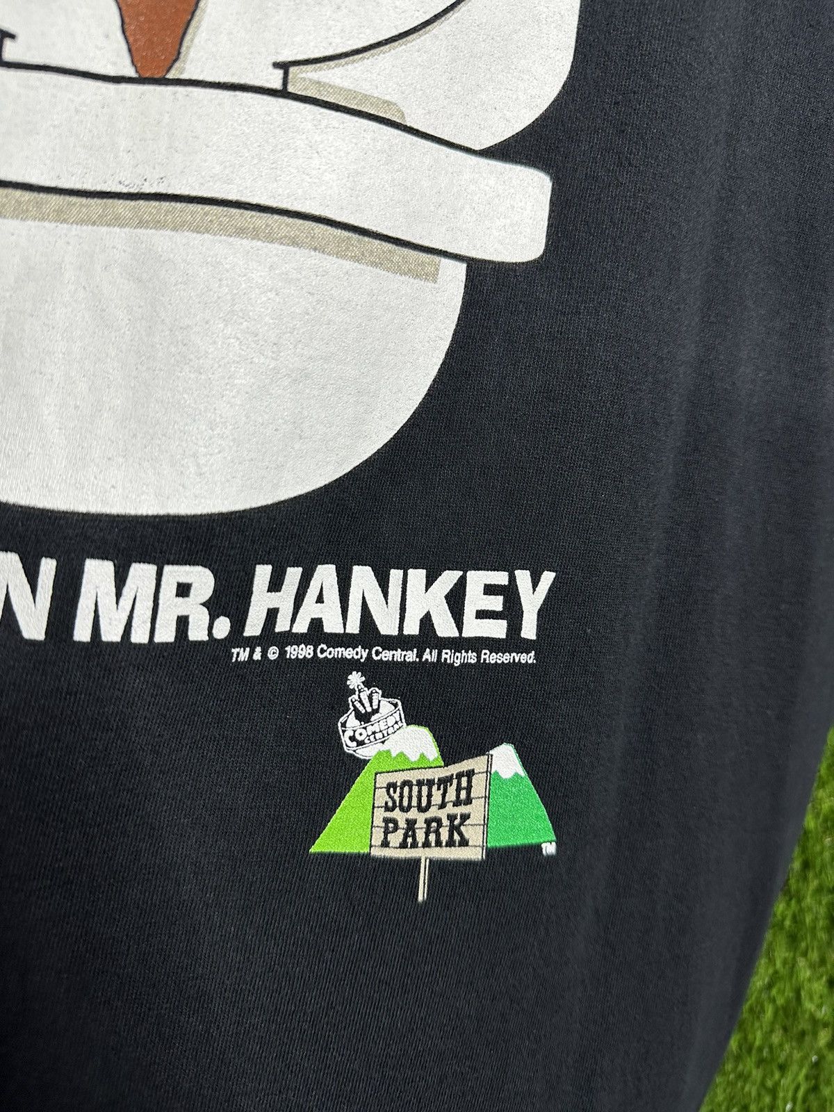 Vintage 🚨Vintage South Park I Believe In Mr. Hankey 1998 T-Shirt Size US L / EU 52-54 / 3 - 4 Thumbnail