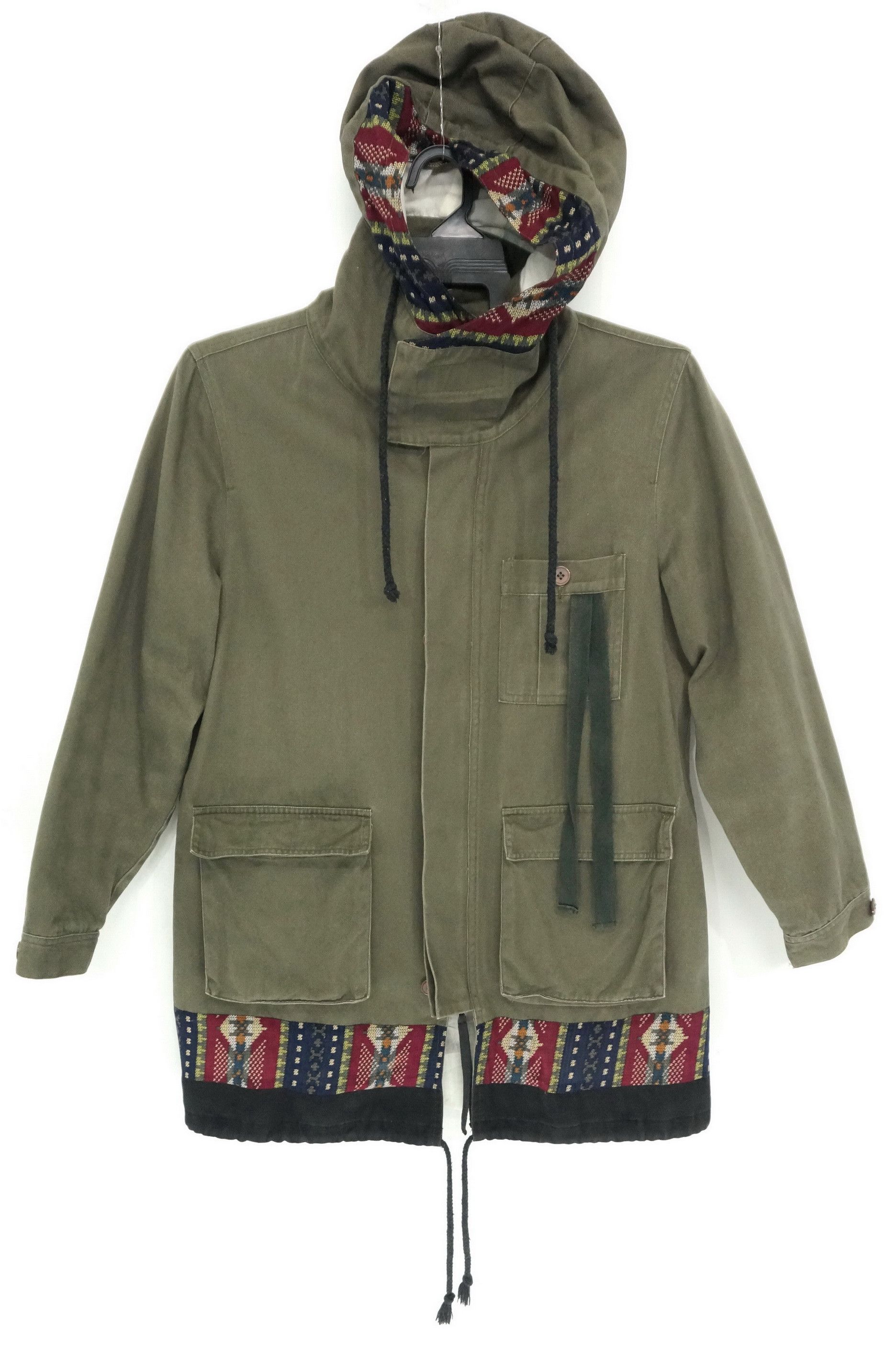 Japanese Brand Vintage KINGLY MASK Japan Worn Hoodie Jacket Size US S / EU 44-46 / 1 - 1 Thumbnail