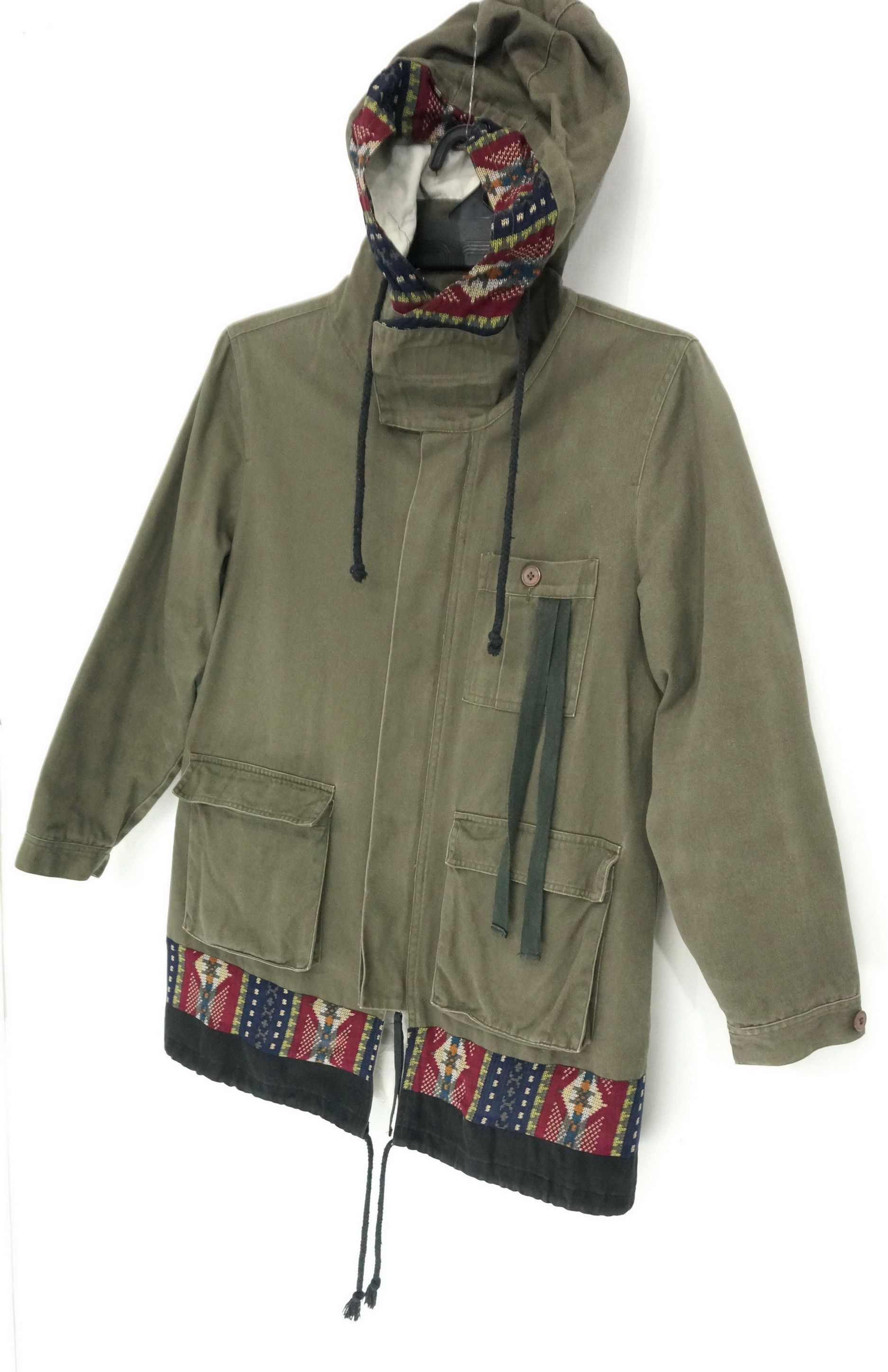 Japanese Brand Vintage KINGLY MASK Japan Worn Hoodie Jacket Size US S / EU 44-46 / 1 - 2 Thumbnail