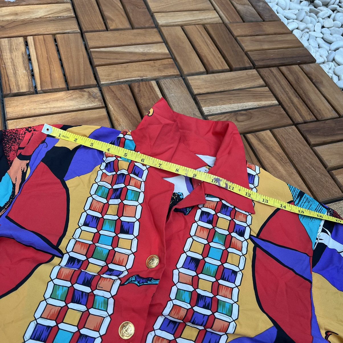 Vintage Versace button ups silk baroque Size M / US 6-8 / IT 42-44 - 10 Thumbnail