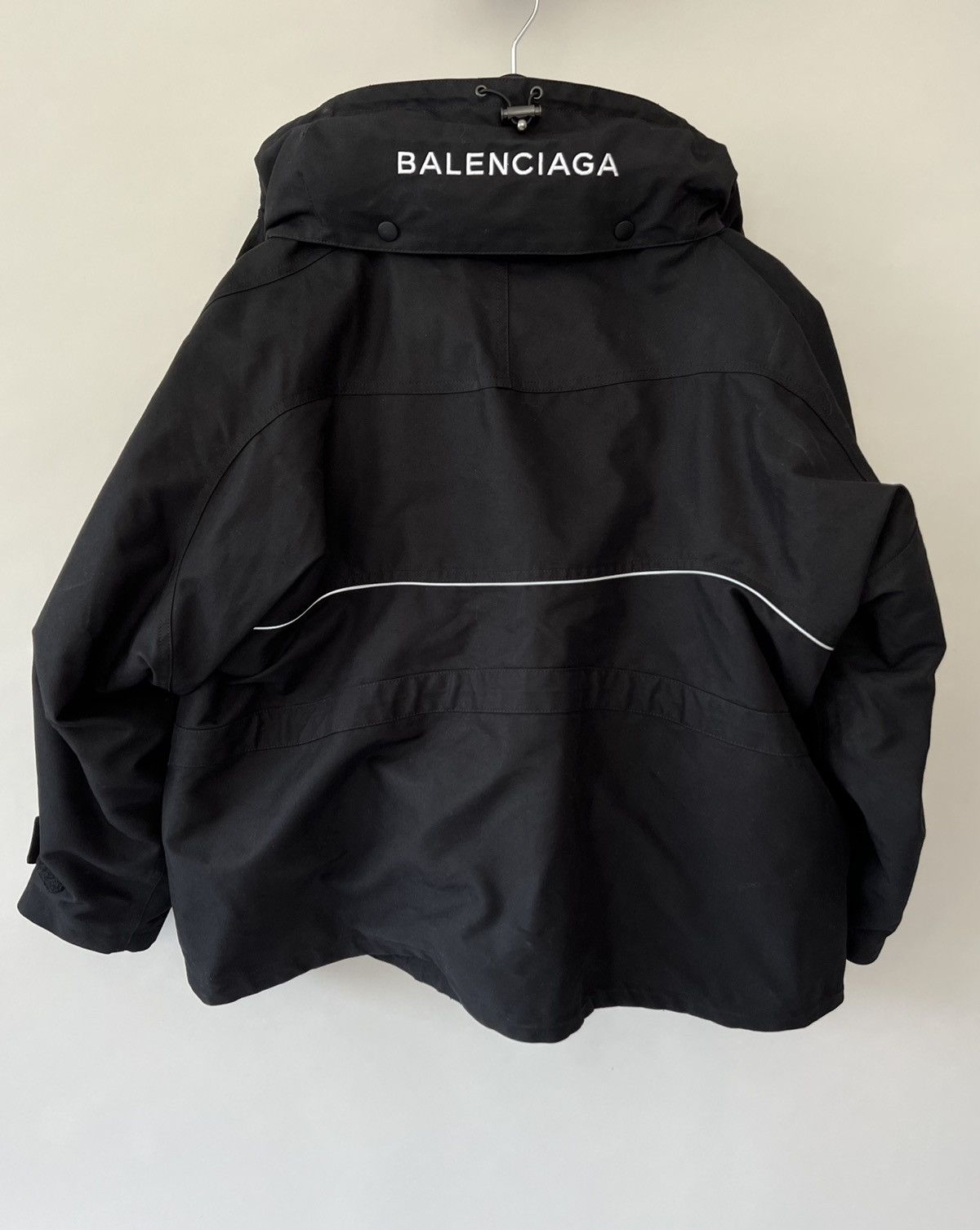 Balenciaga Balenciaga Black Swing Parka Jacket Size US M / EU 48-50 / 2 - 4 Thumbnail