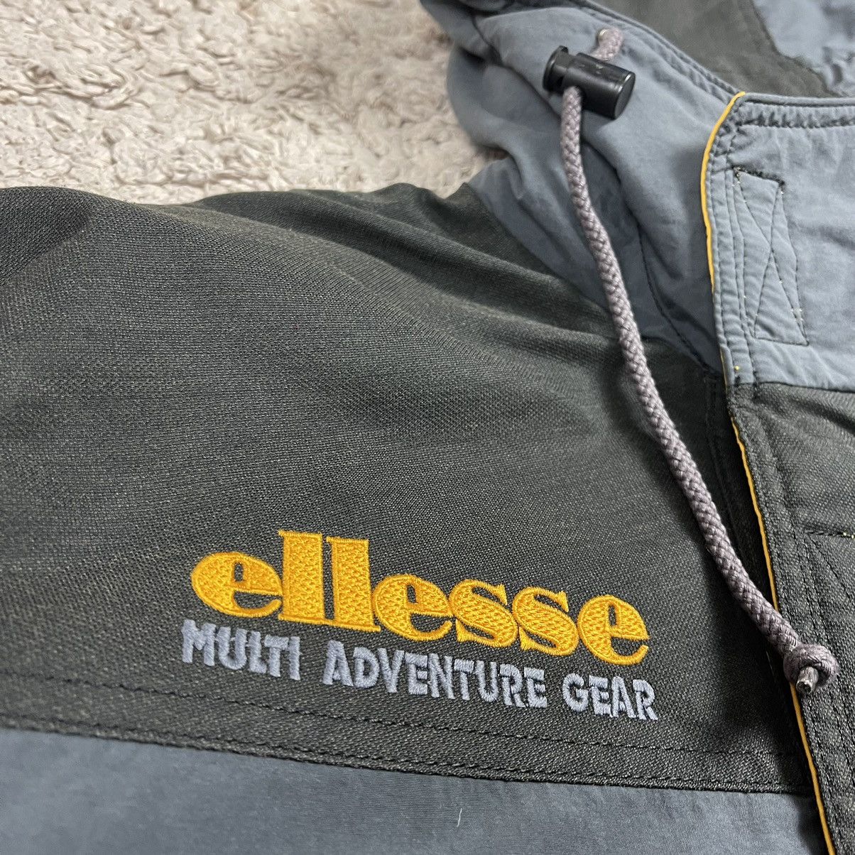 Ellesse × Vintage Vintage Ellese Half Zipper Hoodie Jacket Size US L / EU 52-54 / 3 - 7 Thumbnail
