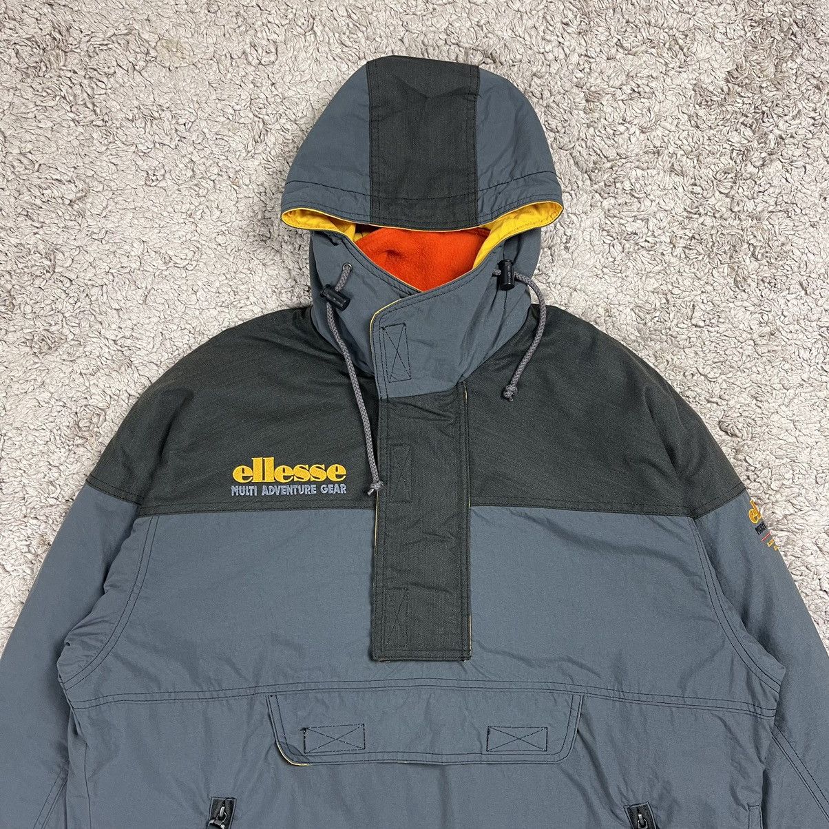 Ellesse × Vintage Vintage Ellese Half Zipper Hoodie Jacket Size US L / EU 52-54 / 3 - 5 Thumbnail