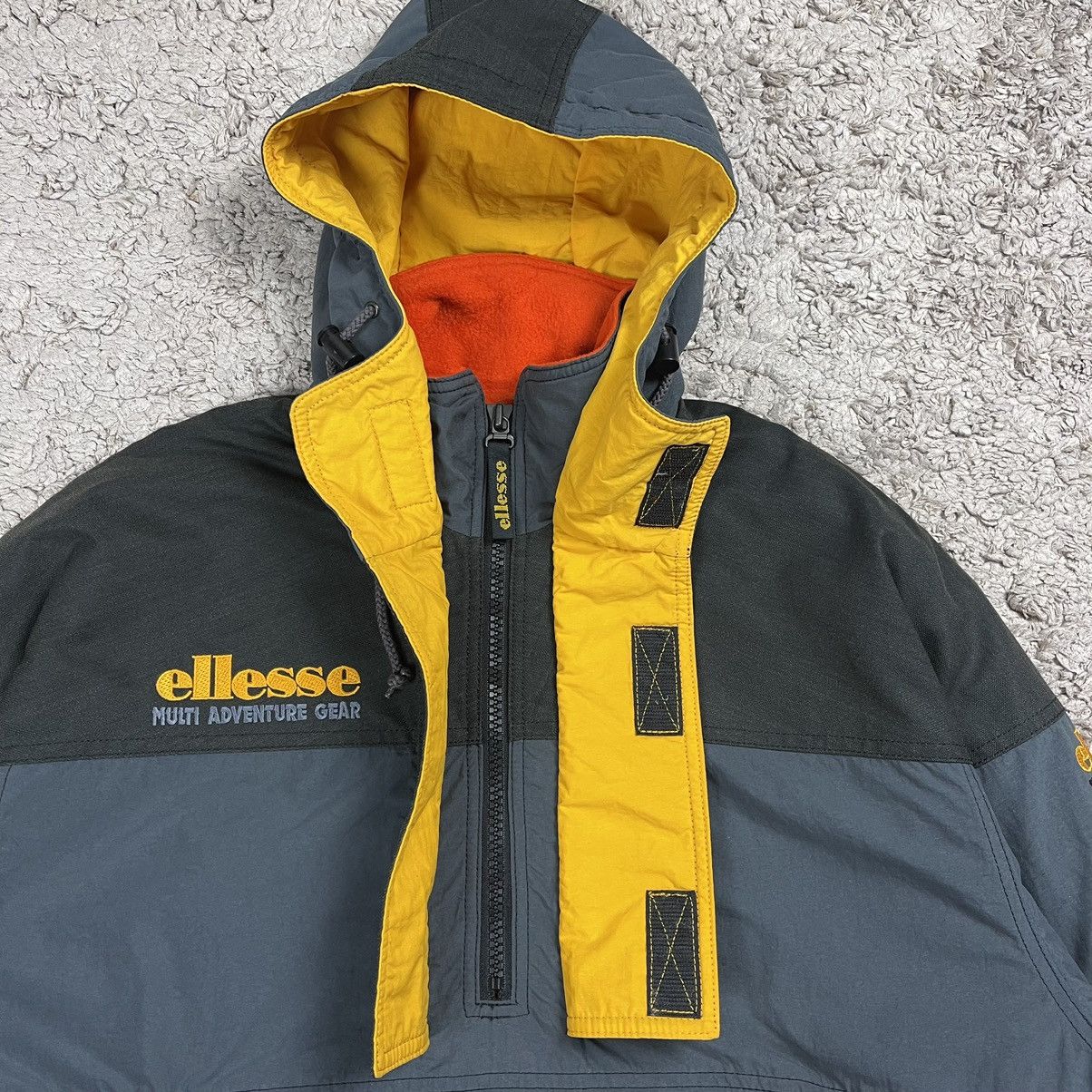Ellesse × Vintage Vintage Ellese Half Zipper Hoodie Jacket Size US L / EU 52-54 / 3 - 8 Thumbnail
