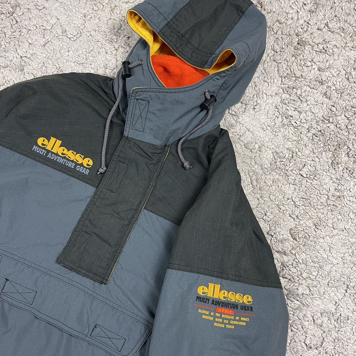 Ellesse × Vintage Vintage Ellese Half Zipper Hoodie Jacket Size US L / EU 52-54 / 3 - 9 Thumbnail