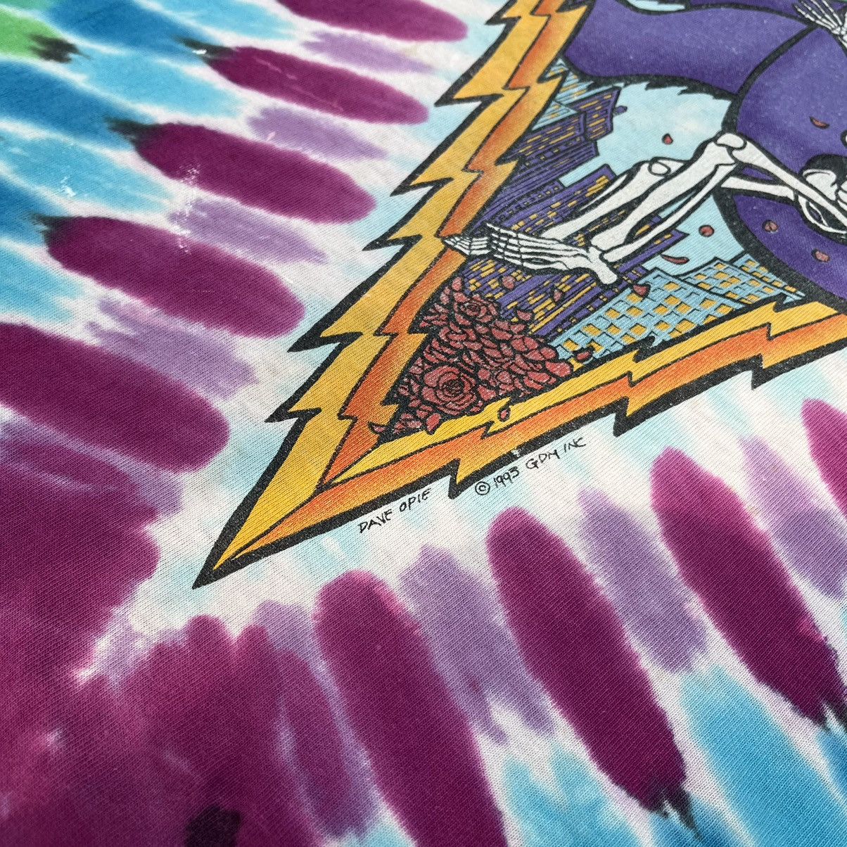 Band Tees Vintage 90s Gratefull Dead "Dancing In The Street" Dave Opie Size US XL / EU 56 / 4 - 9 Thumbnail