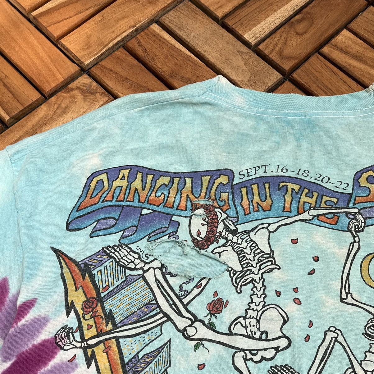 Band Tees Vintage 90s Gratefull Dead "Dancing In The Street" Dave Opie Size US XL / EU 56 / 4 - 10 Thumbnail