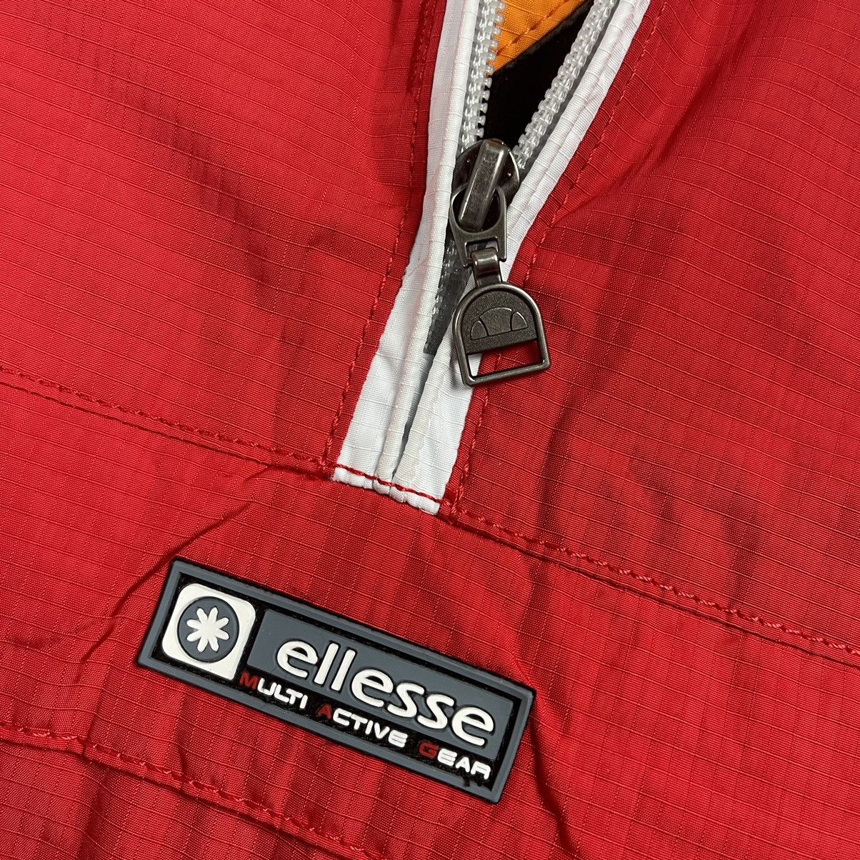 Ellesse × Goldwin × Japanese Brand Vintage Ellese by Goldwin Half Zipper Hoodie Jacket Size US L / EU 52-54 / 3 - 7 Thumbnail