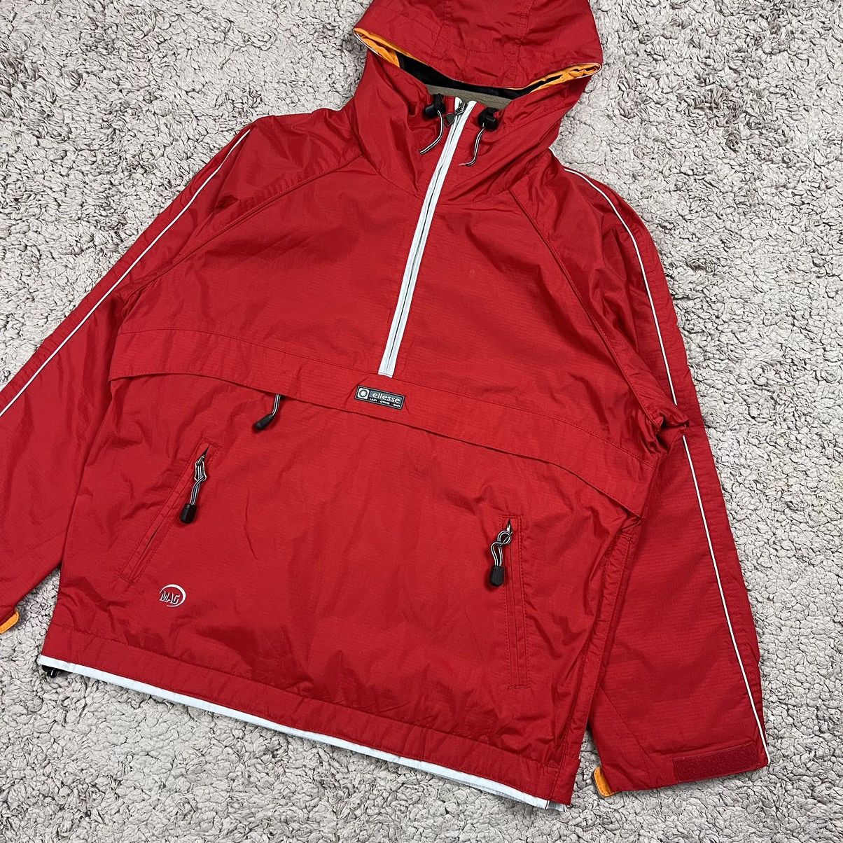 Ellesse × Goldwin × Japanese Brand Vintage Ellese by Goldwin Half Zipper Hoodie Jacket Size US L / EU 52-54 / 3 - 4 Thumbnail