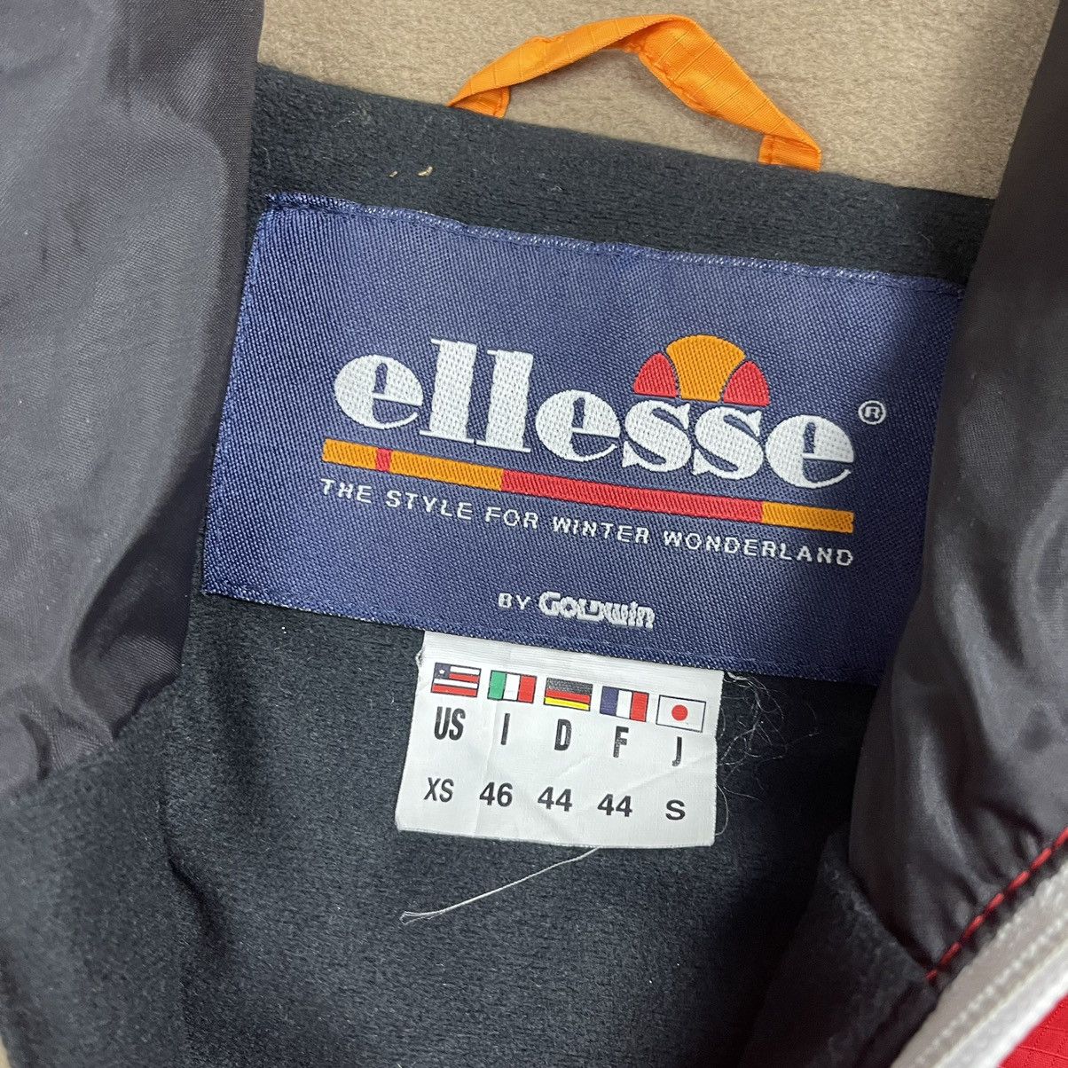 Ellesse × Goldwin × Japanese Brand Vintage Ellese by Goldwin Half Zipper Hoodie Jacket Size US L / EU 52-54 / 3 - 14 Thumbnail