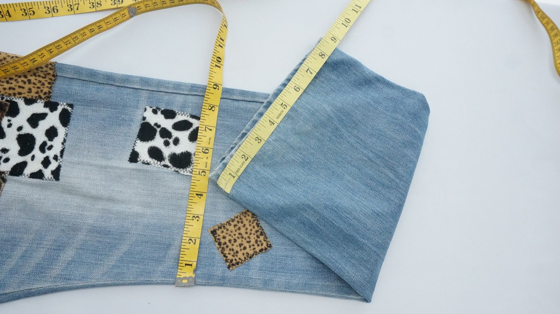 Japanese Brand Vintage Japan Patchwork Jeans Size US 33 - 13 Thumbnail