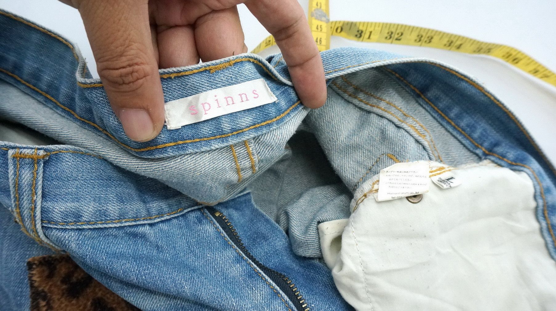 Japanese Brand Vintage Japan Patchwork Jeans Size US 33 - 16 Thumbnail