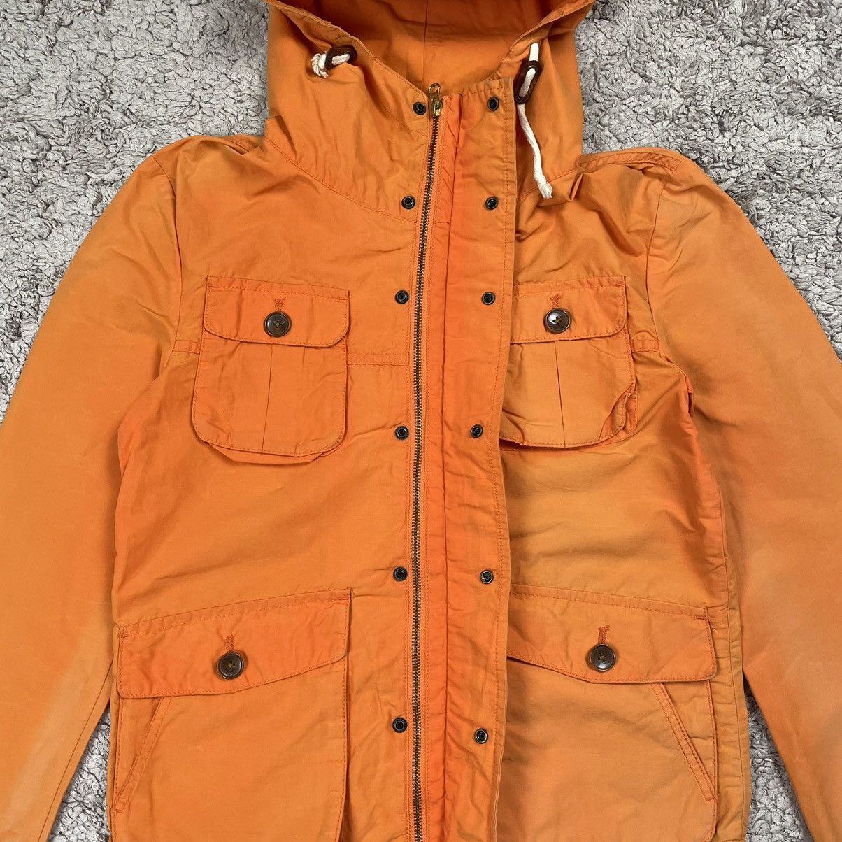 ABAHOUSE × Designer × Vintage Vintage Faded Abahouse Tactical Pocket Hoodie Jacket Size US S / EU 44-46 / 1 - 8 Thumbnail