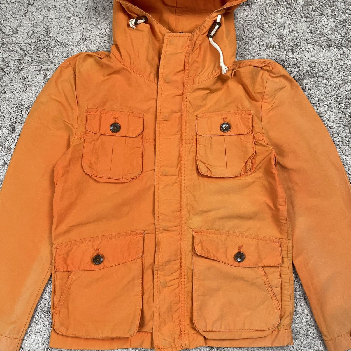 ABAHOUSE × Designer × Vintage Vintage Faded Abahouse Tactical Pocket Hoodie Jacket Size US S / EU 44-46 / 1 - 6 Thumbnail