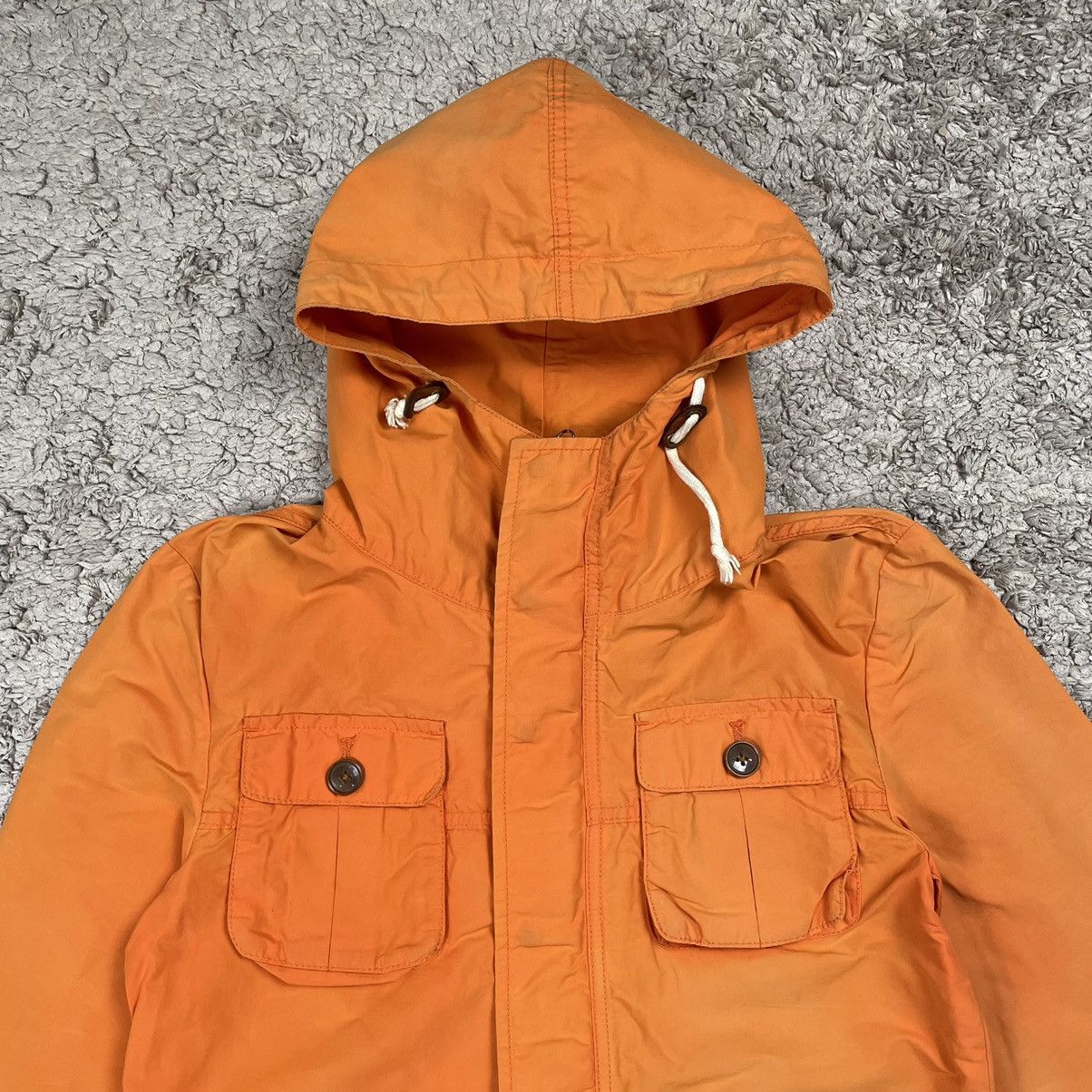 ABAHOUSE × Designer × Vintage Vintage Faded Abahouse Tactical Pocket Hoodie Jacket Size US S / EU 44-46 / 1 - 5 Thumbnail