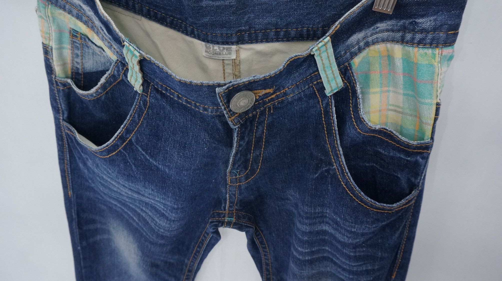Japanese Brand BLUE MOON BLUE Japan Jeans Size US 33 - 8 Thumbnail