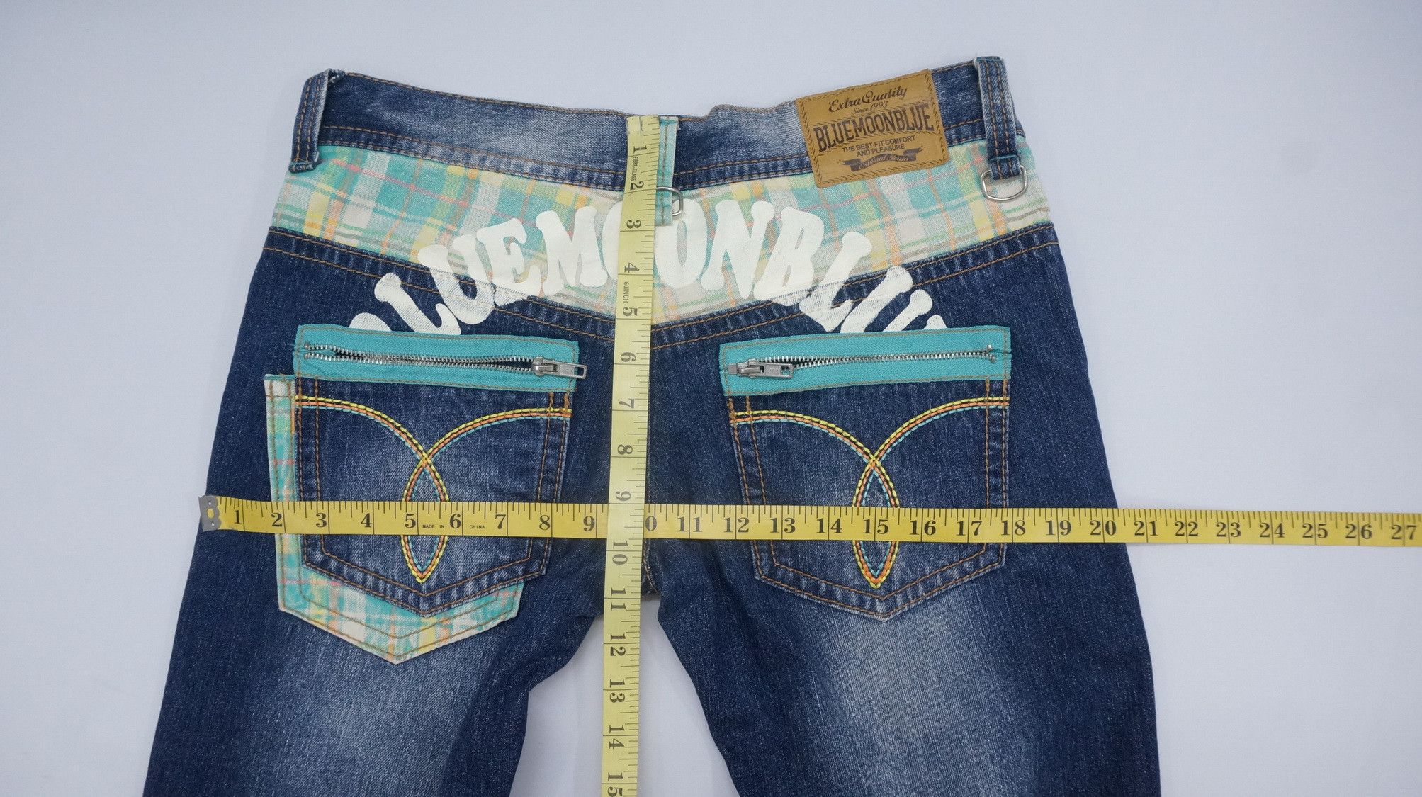 Japanese Brand BLUE MOON BLUE Japan Jeans Size US 33 - 15 Thumbnail