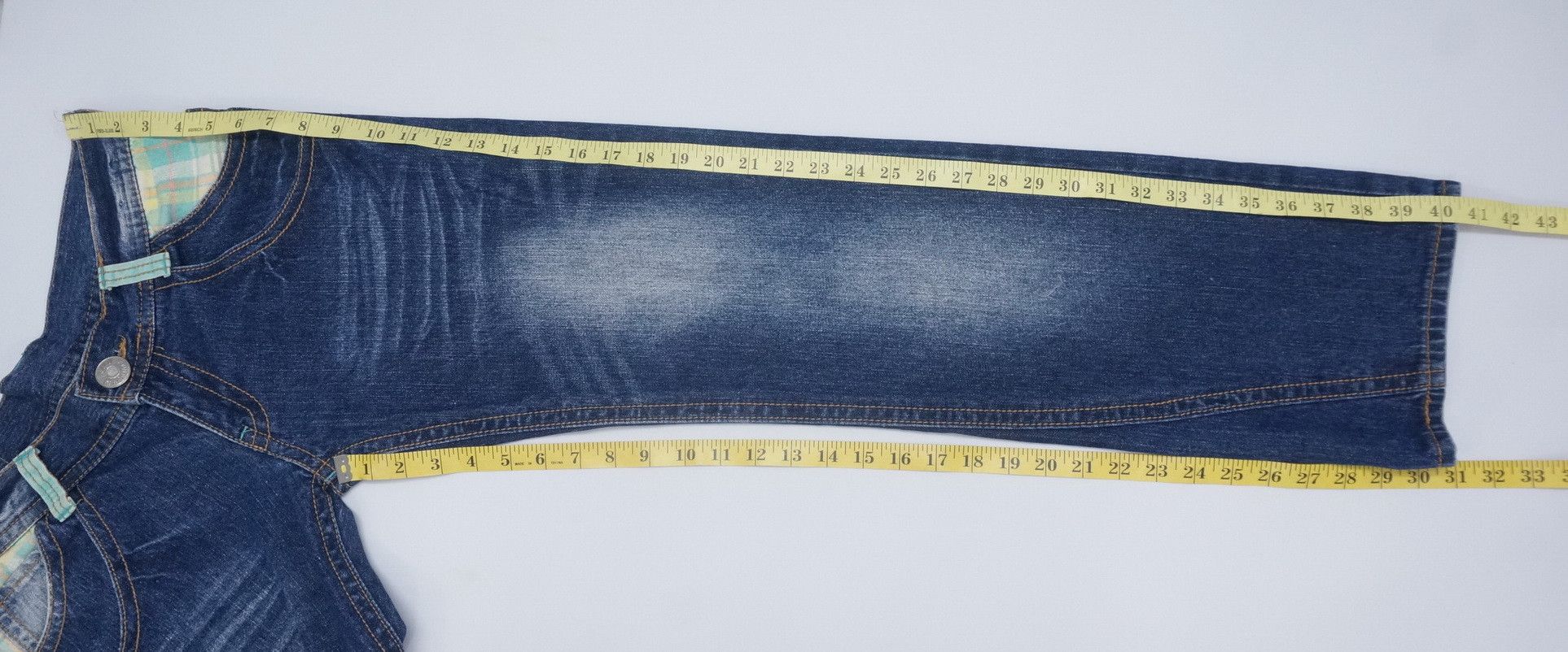 Japanese Brand BLUE MOON BLUE Japan Jeans Size US 33 - 13 Thumbnail