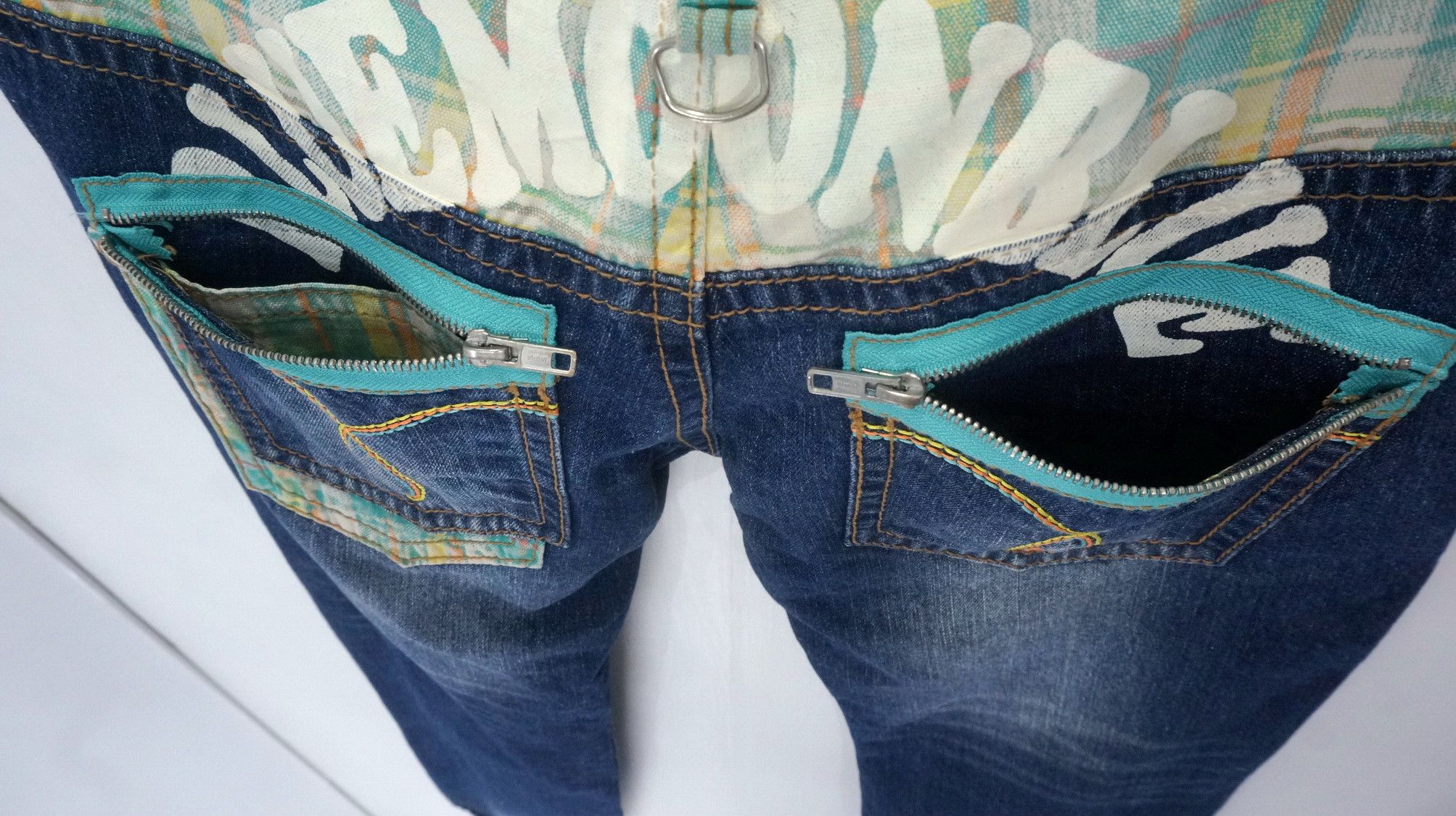 Japanese Brand BLUE MOON BLUE Japan Jeans Size US 33 - 6 Thumbnail
