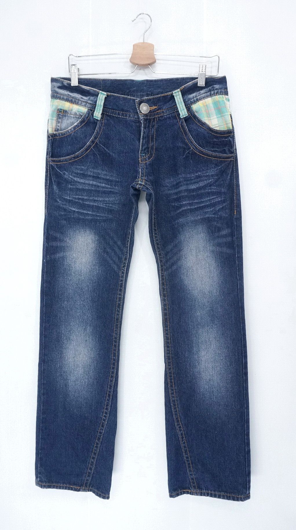 Japanese Brand BLUE MOON BLUE Japan Jeans Size US 33 - 2 Thumbnail