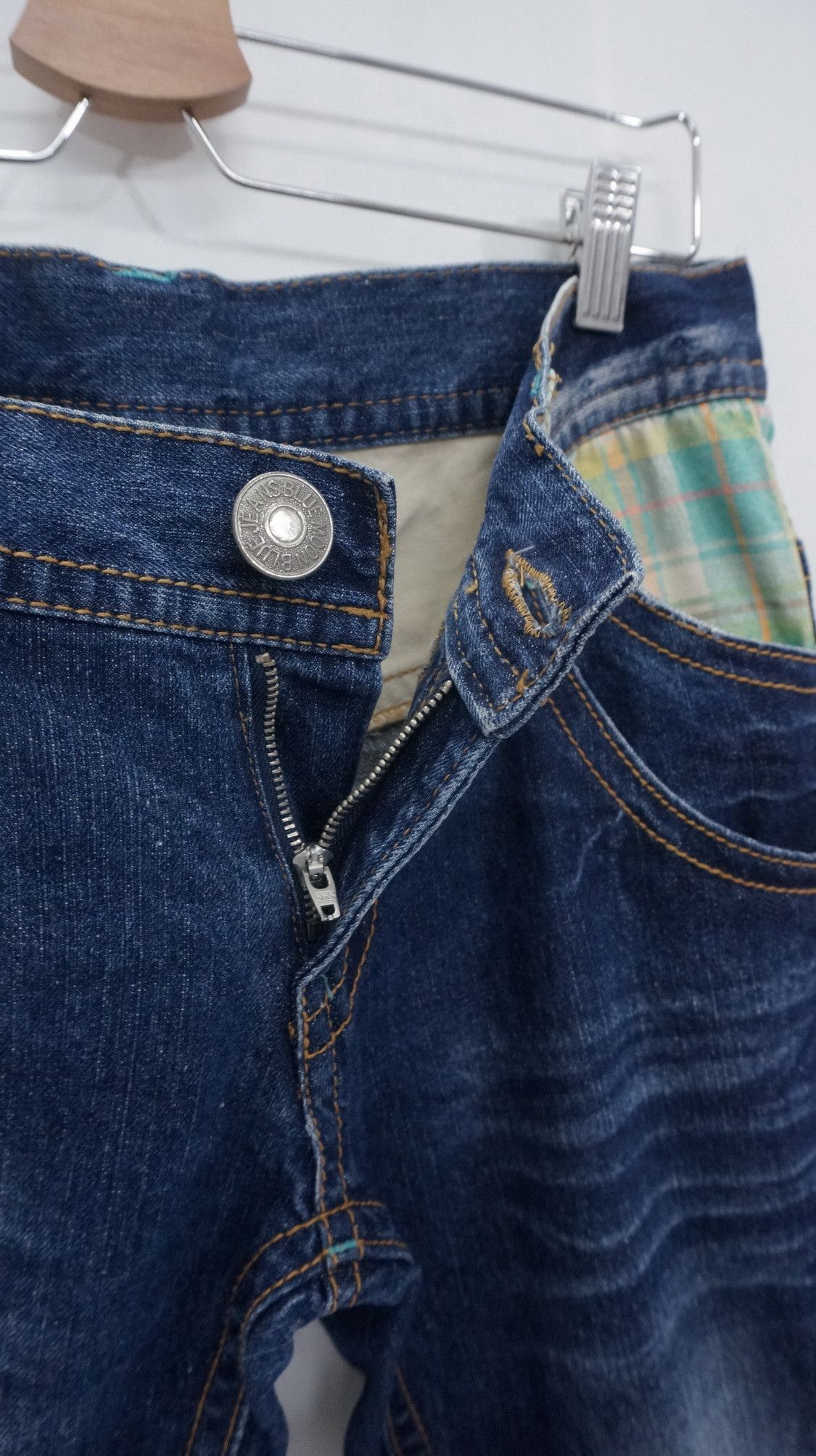 Japanese Brand BLUE MOON BLUE Japan Jeans Size US 33 - 7 Thumbnail