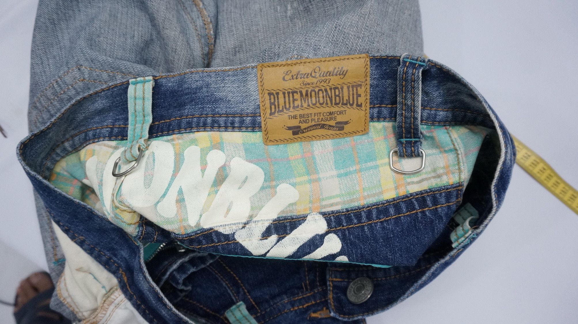 Japanese Brand BLUE MOON BLUE Japan Jeans Size US 33 - 9 Thumbnail