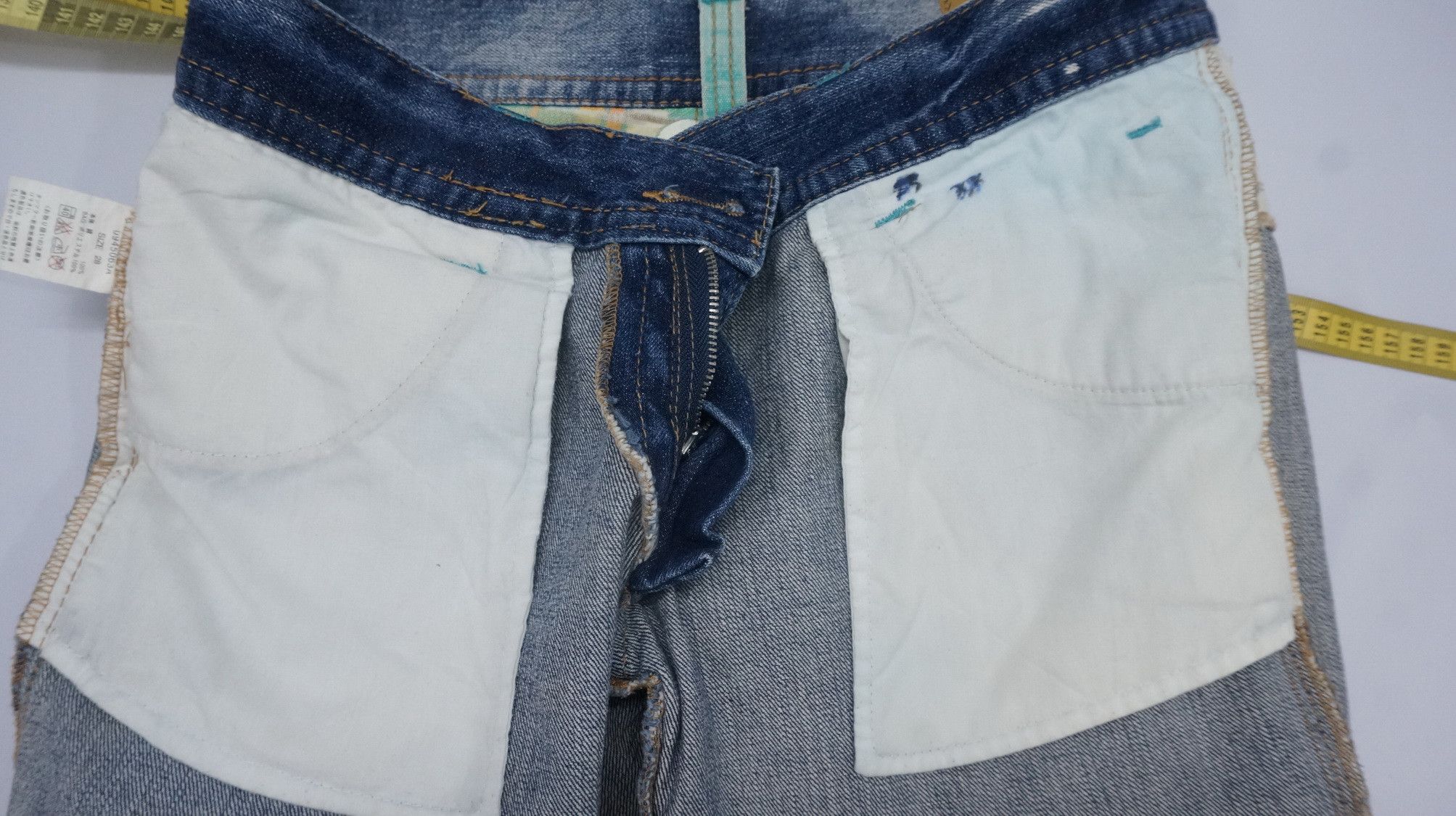 Japanese Brand BLUE MOON BLUE Japan Jeans Size US 33 - 17 Thumbnail
