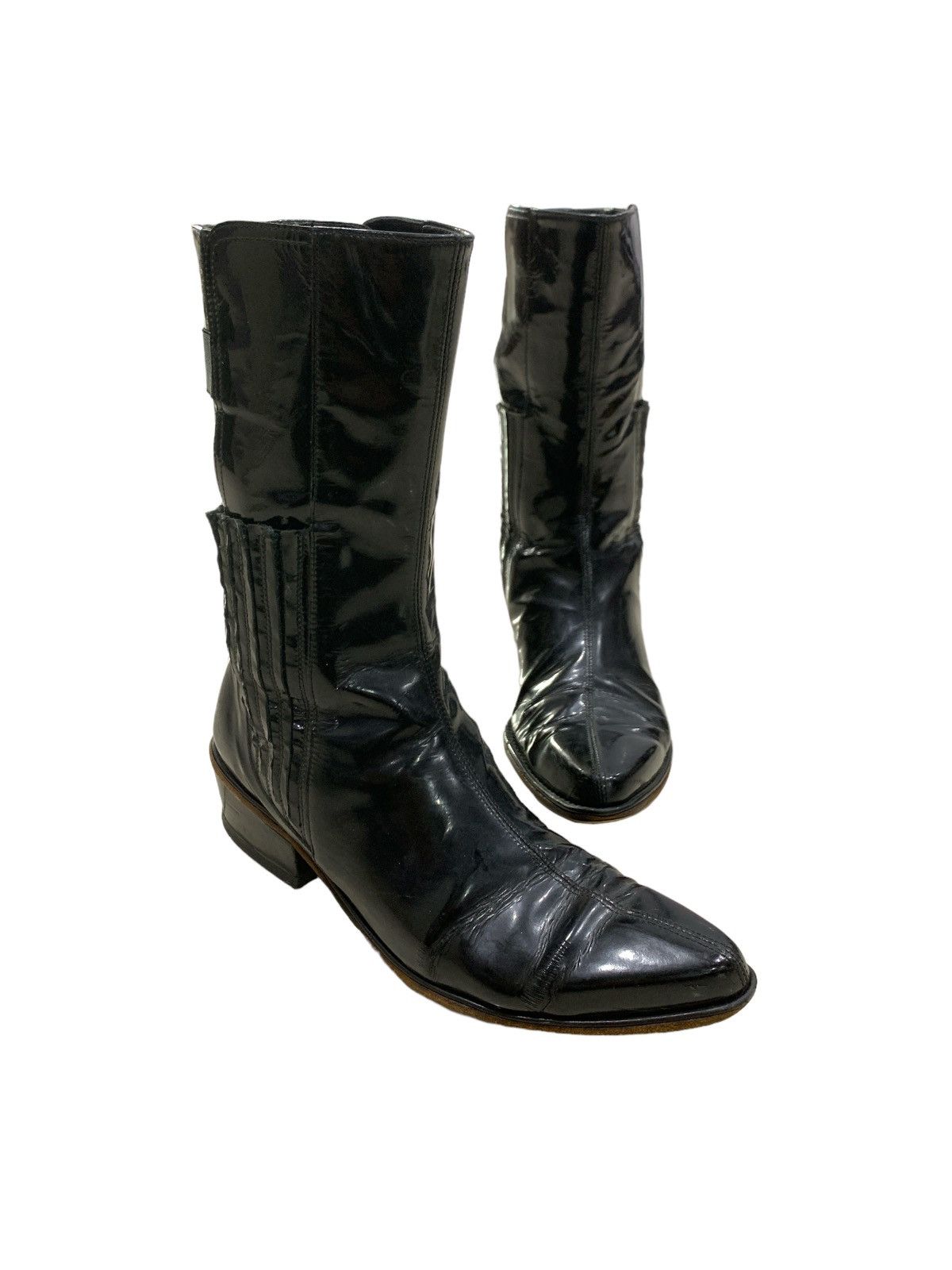 Toga TOGA VIRILIS WESTERN STACK HEEL BOOTS Size US 6 / EU 39 - 2 Thumbnail
