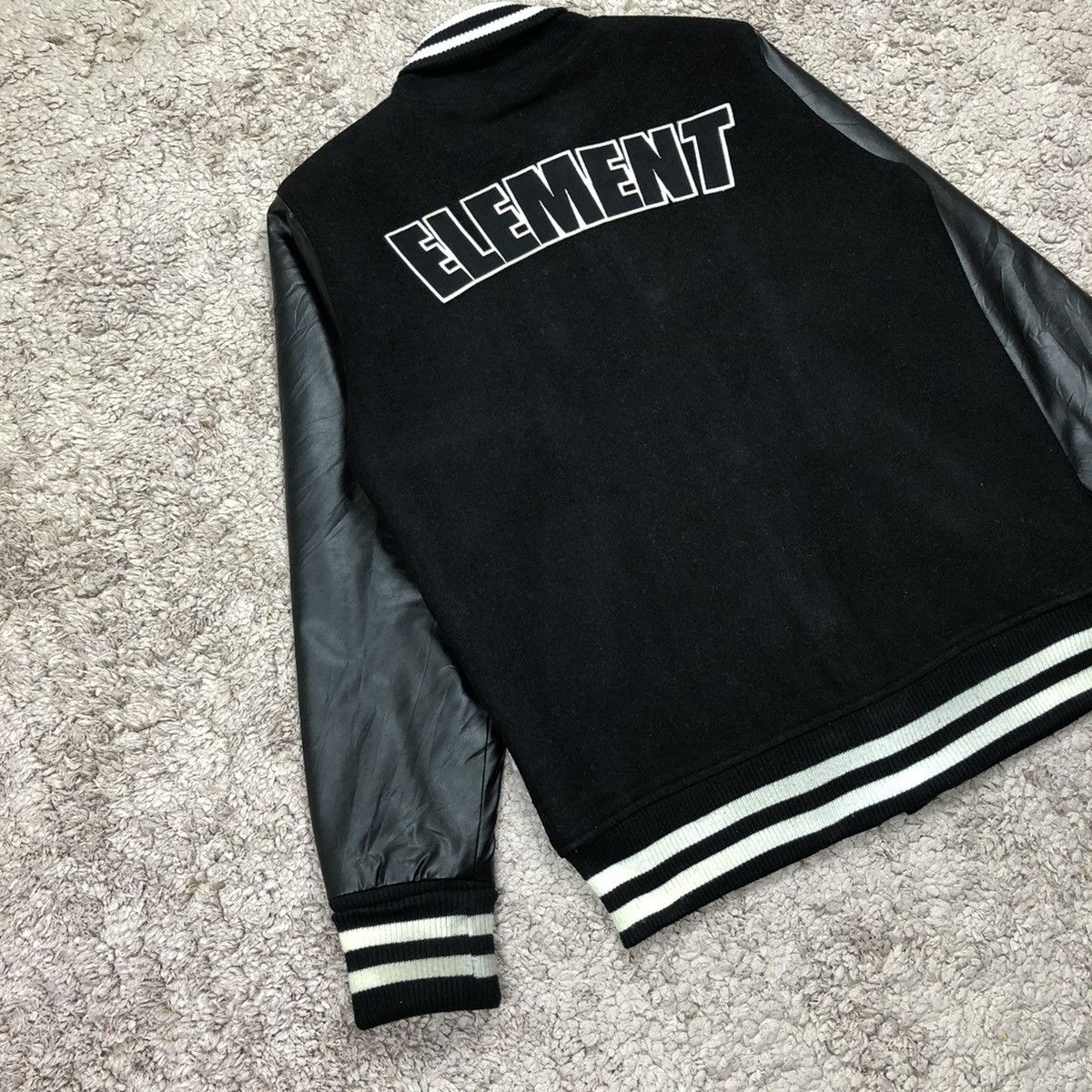 Element × Vintage Vintage Element Spellout Varsity Jacket Size US M / EU 48-50 / 2 - 3 Thumbnail