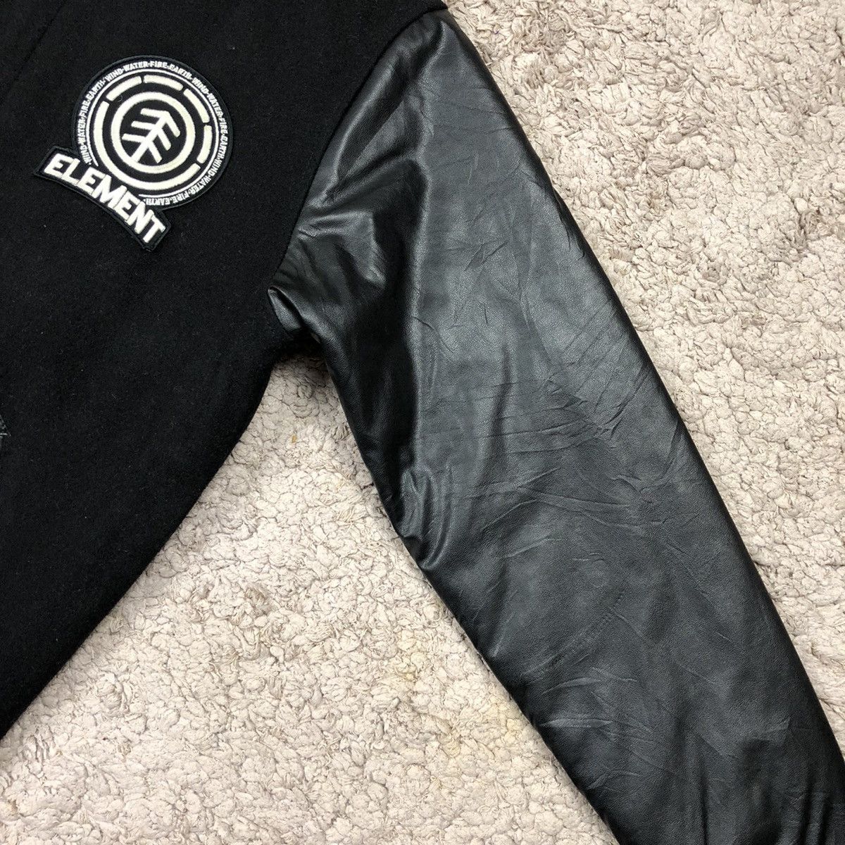 Element × Vintage Vintage Element Spellout Varsity Jacket Size US M / EU 48-50 / 2 - 8 Thumbnail