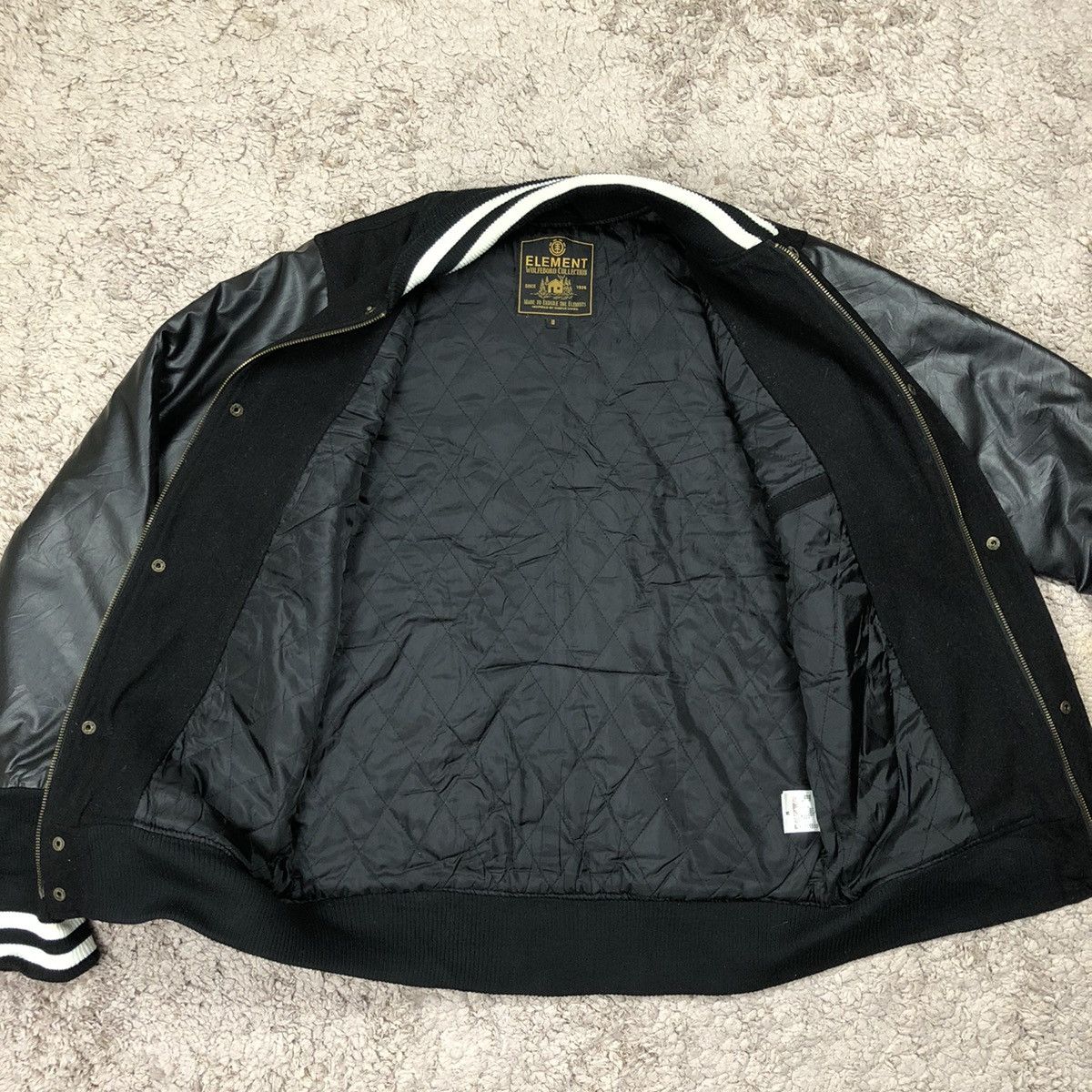 Element × Vintage Vintage Element Spellout Varsity Jacket Size US M / EU 48-50 / 2 - 20 Thumbnail