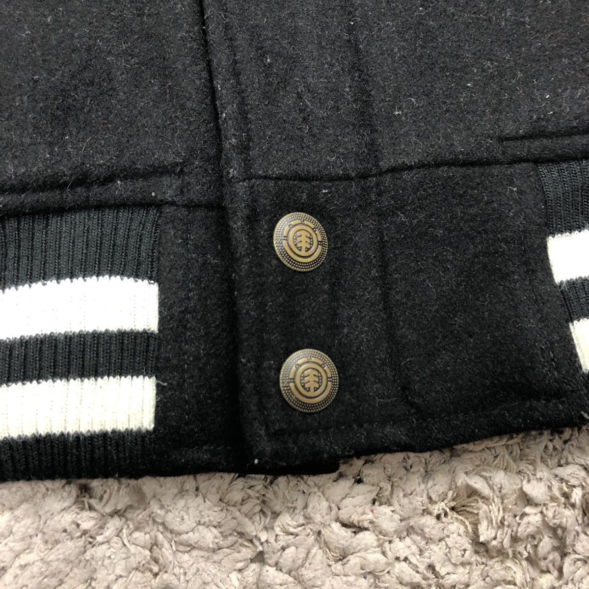 Element × Vintage Vintage Element Spellout Varsity Jacket Size US M / EU 48-50 / 2 - 19 Thumbnail