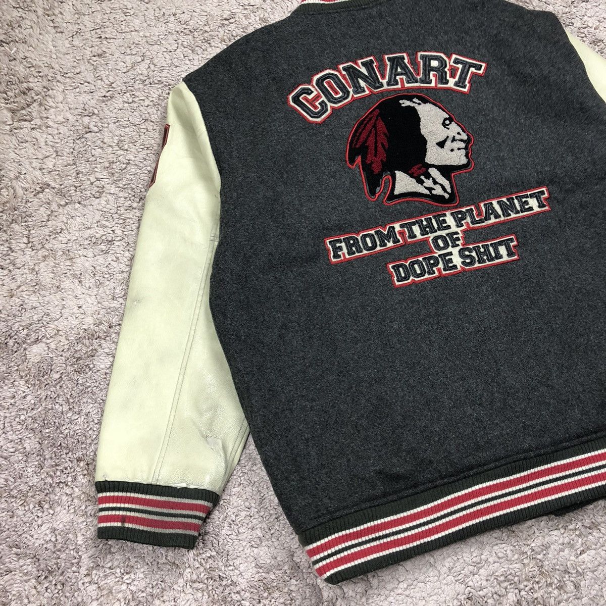 Vintage Vintage Conart Varsity Jacket Size US XL / EU 56 / 4 - 3 Thumbnail
