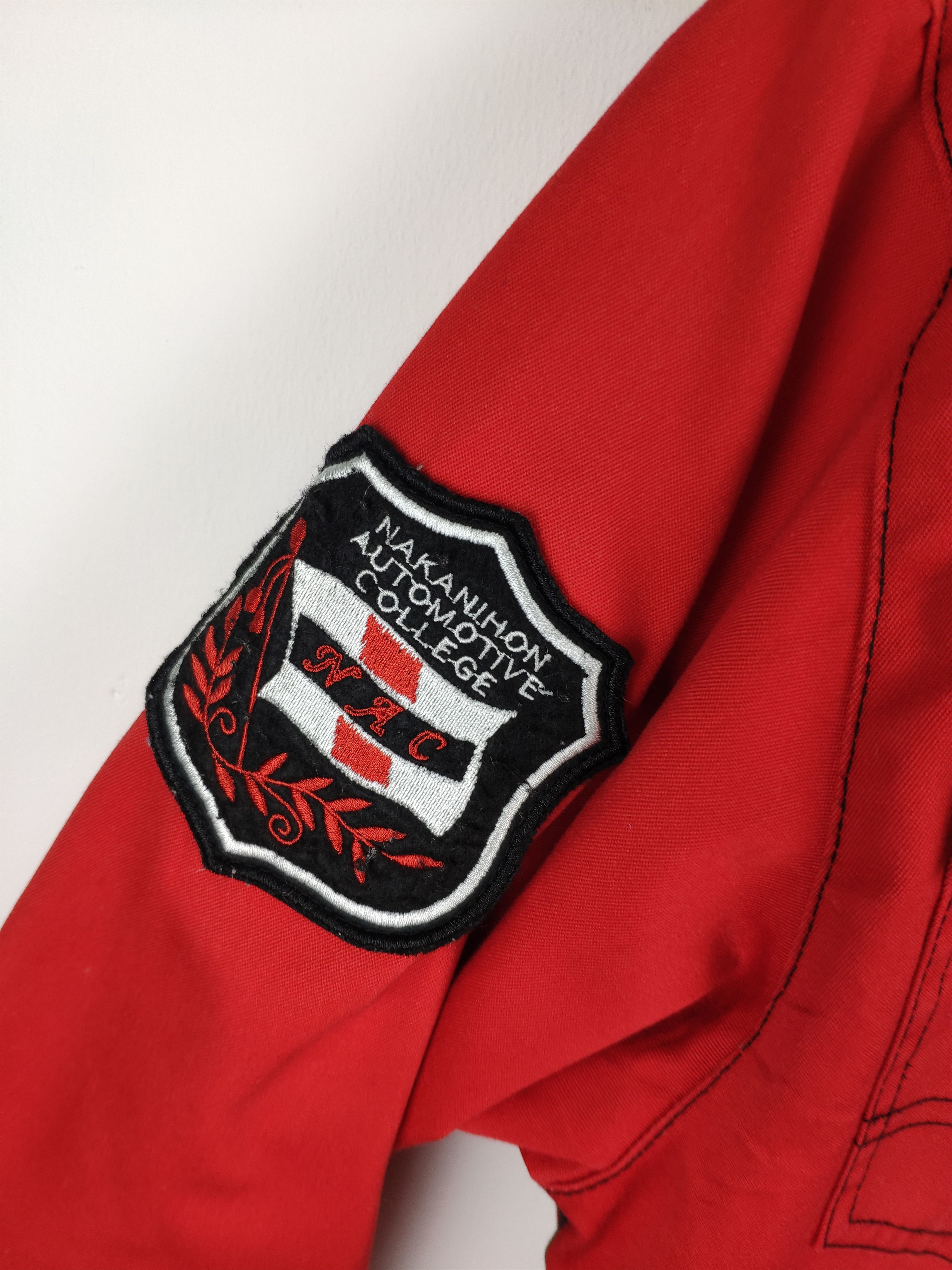 Japanese Brand × Vintage Vintage Ferrari Jacket Racing Team Japan College Size US M / EU 48-50 / 2 - 4 Thumbnail
