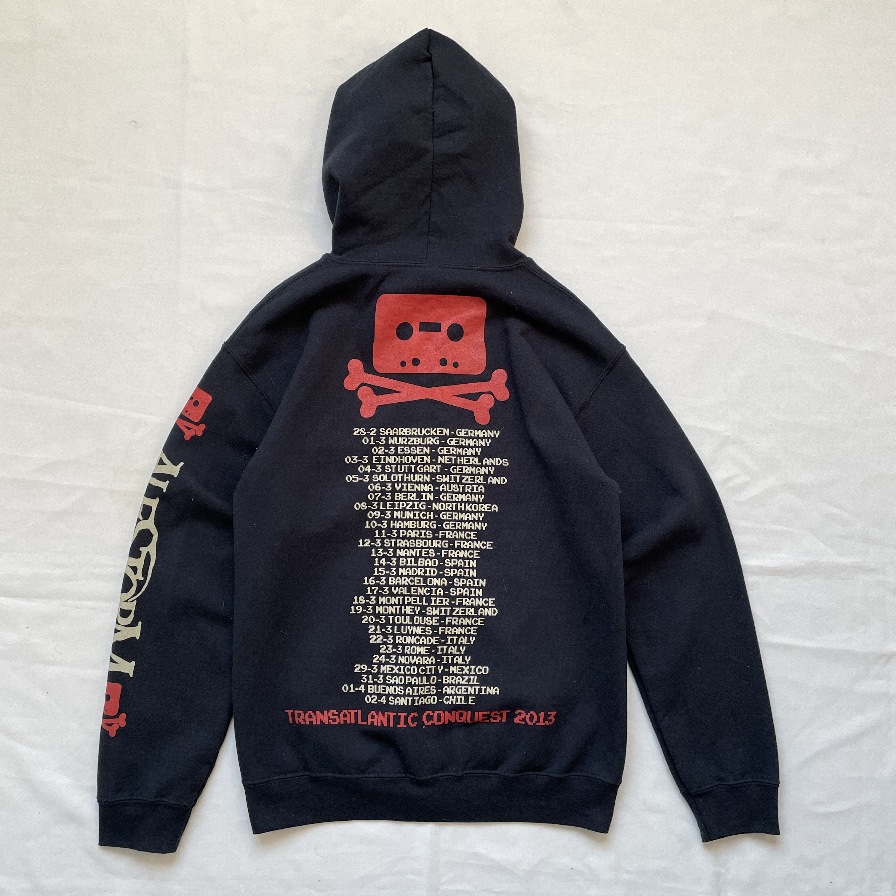 Band Tees Alestorm Band Transatlantic Conquest 2013 Tour Zip Hoodie Size US S / EU 44-46 / 1 - 2 Thumbnail