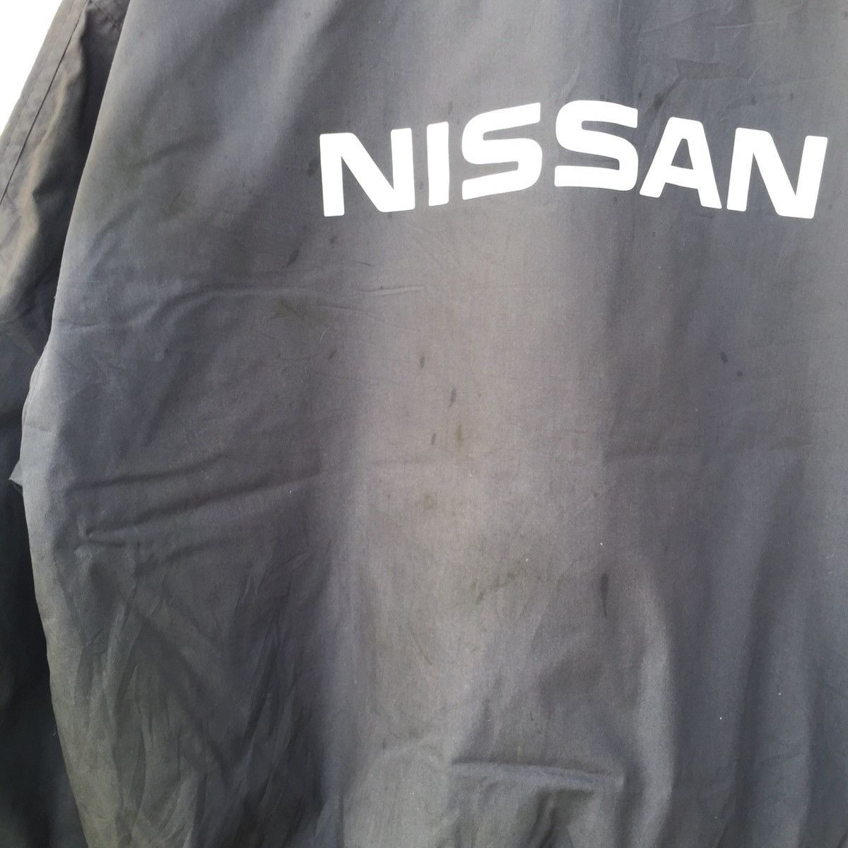 Nissan Vintage Nissan Bomber Jacket Zipper Size US XL / EU 56 / 4 - 18 Thumbnail
