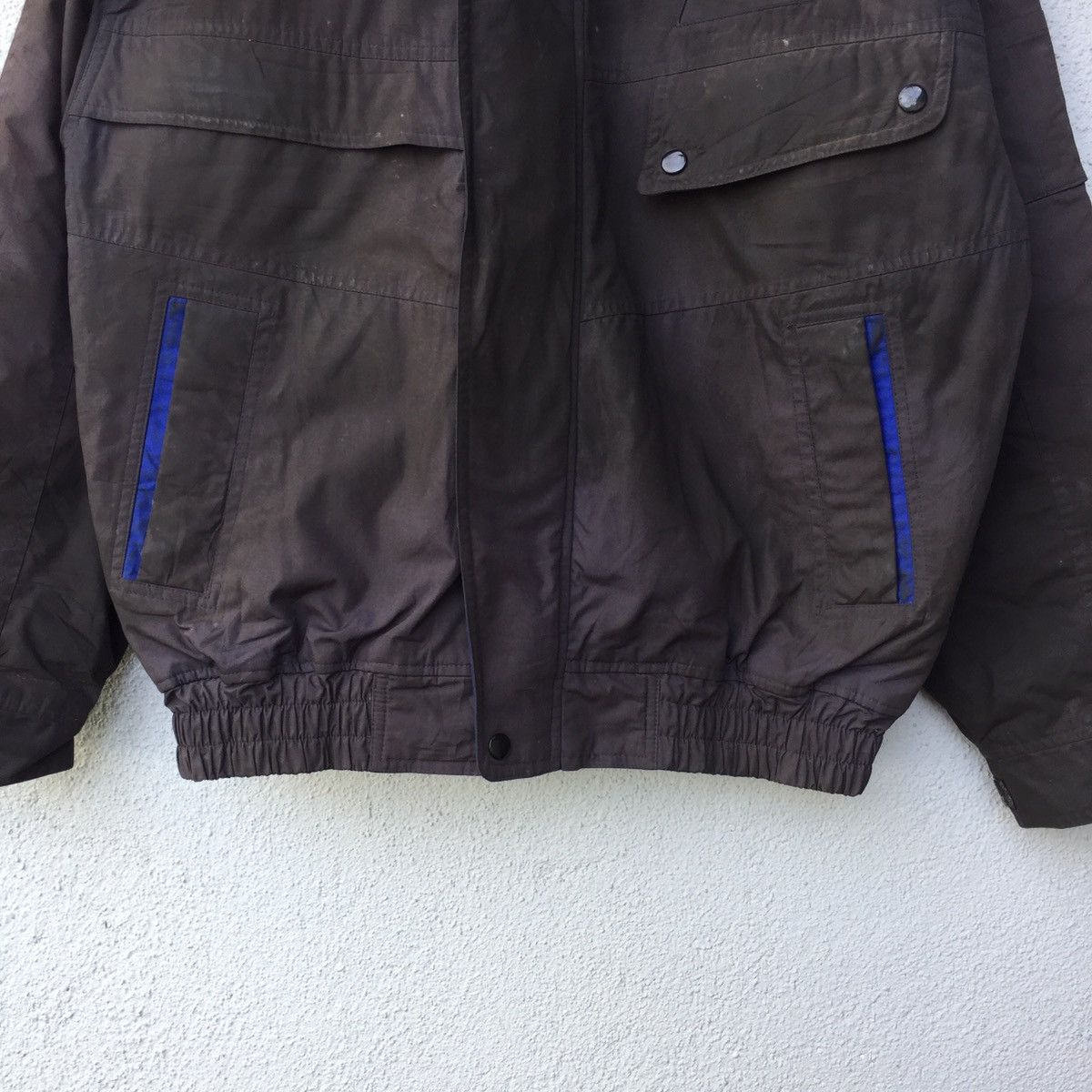 Nissan Vintage Nissan Bomber Jacket Zipper Size US XL / EU 56 / 4 - 3 Thumbnail